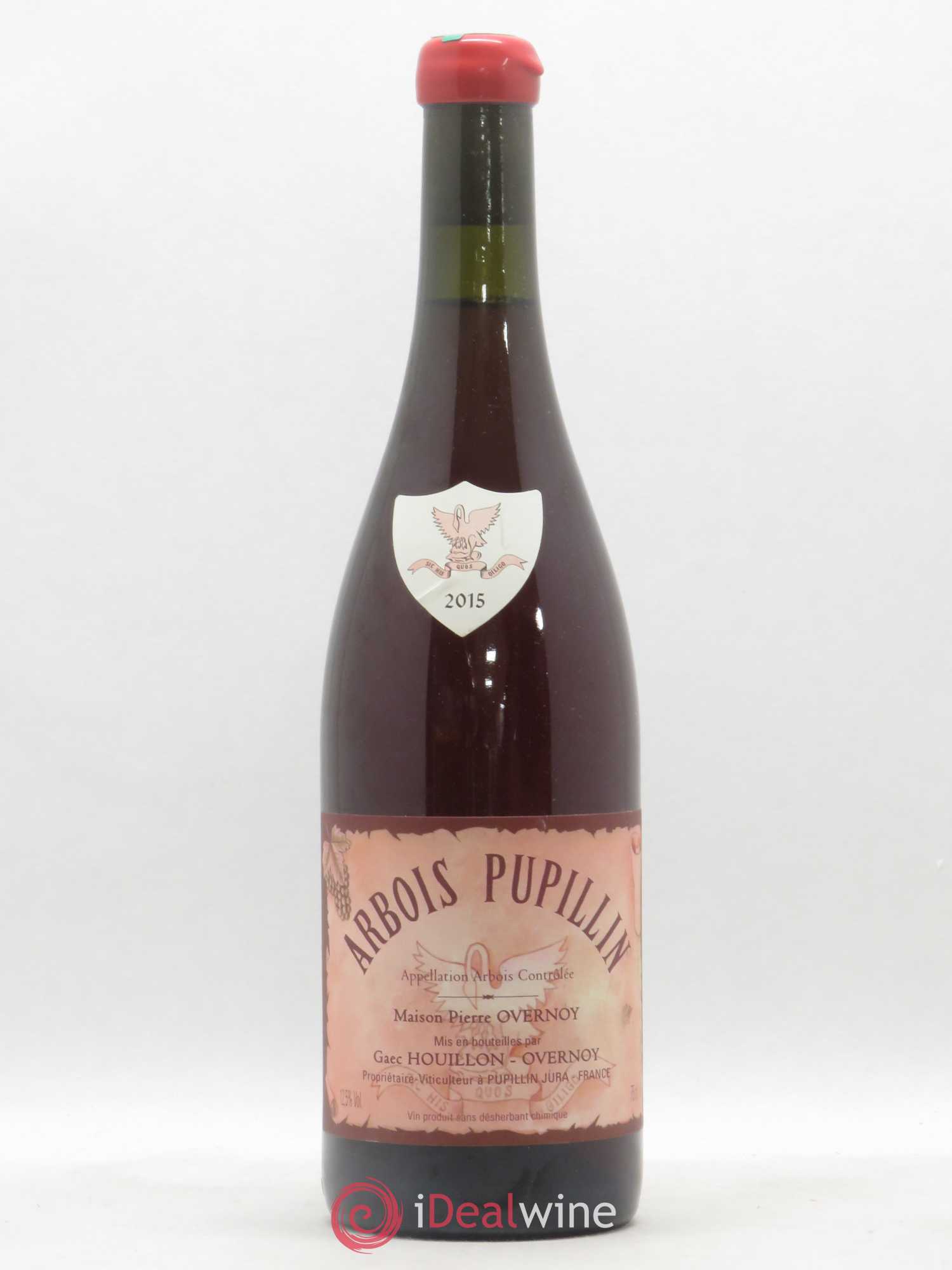 Arbois-Pupillin Poulsard (cire rouge) Overnoy-Houillon (Domaine) 2015 - Lot de 1 bouteille - 0