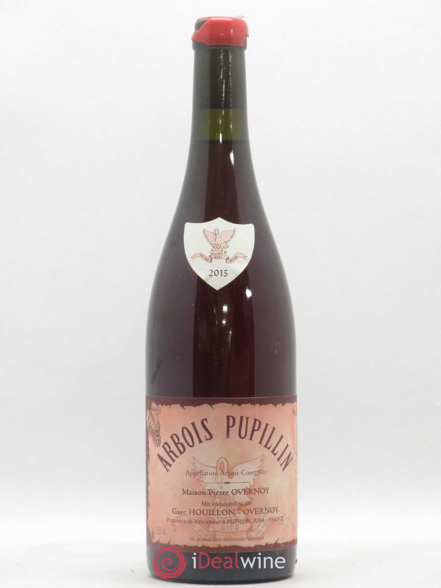 Arbois-Pupillin Poulsard (cire rouge) Overnoy-Houillon (Domaine) 2015 - Lot de 1 bouteille - 0