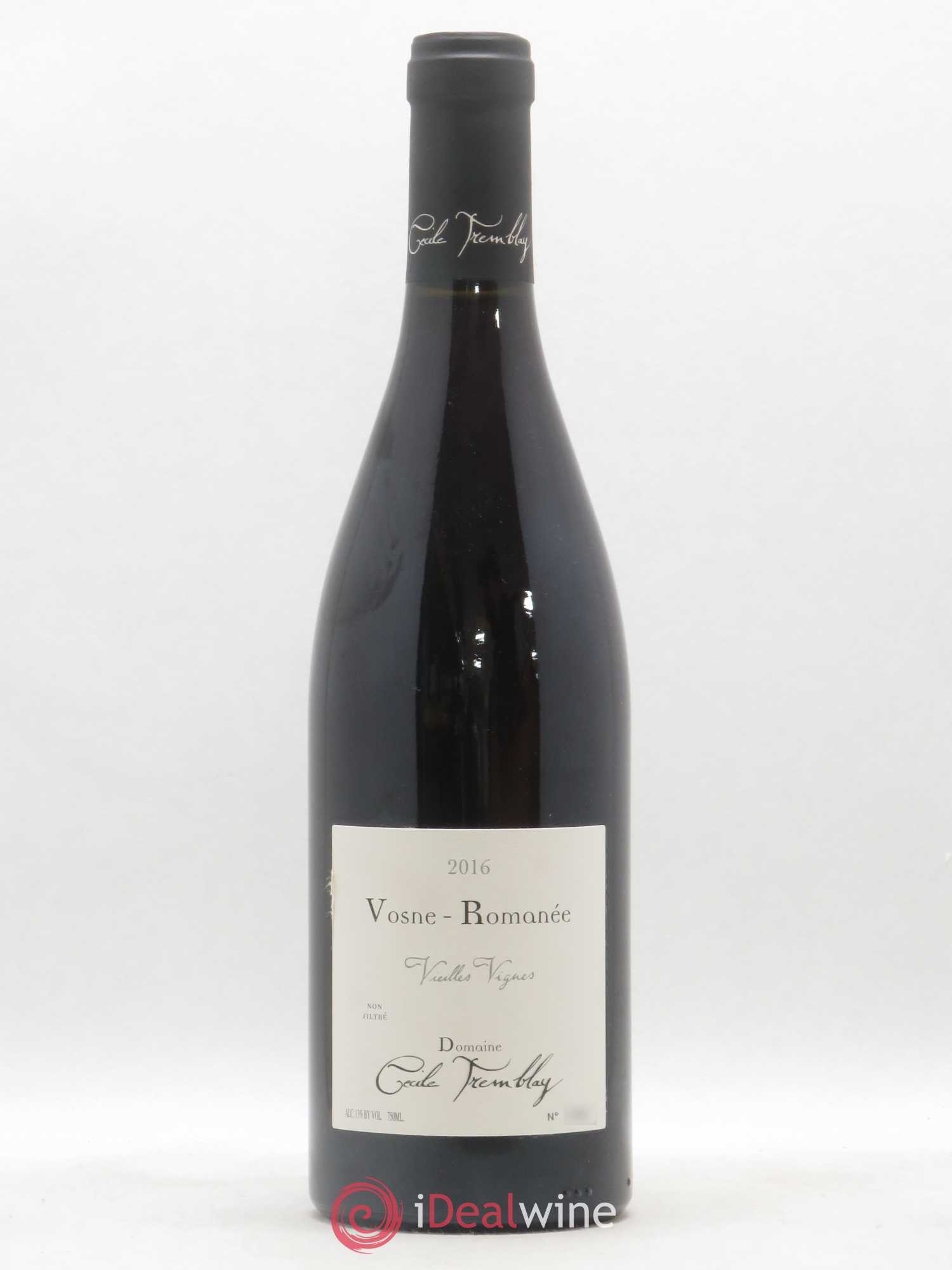 Vosne-Romanée Vieilles vignes Cécile Tremblay 2016 - Posten von 1 Flasche - 0
