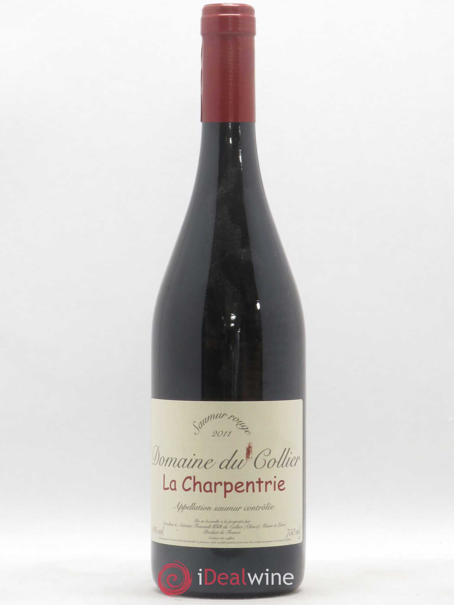 Saumur La Charpentrie Domaine du Collier 2011 - Lot de 1 bouteille - 0