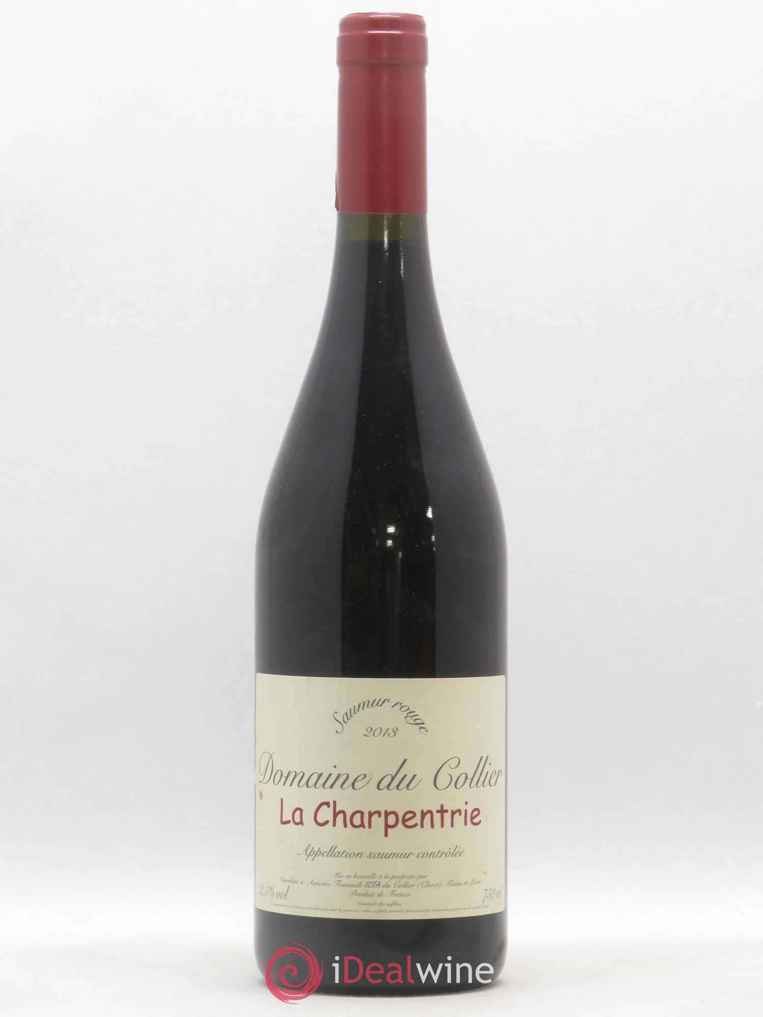Saumur La Charpentrie Domaine du Collier 2013 - Lot de 1 bouteille - 0