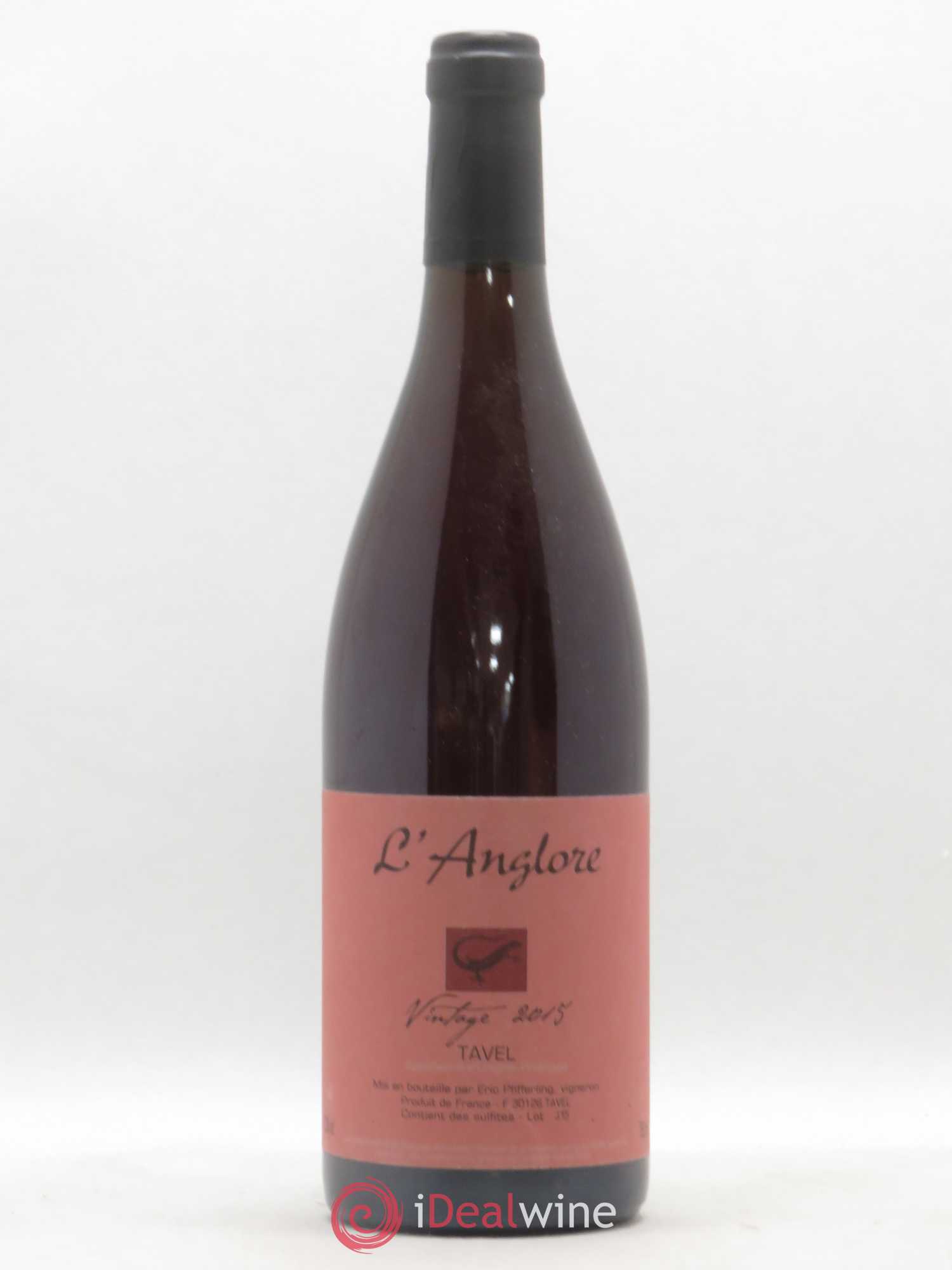 Tavel Vintage L'Anglore 2015 - Lot de 1 bouteille - 0