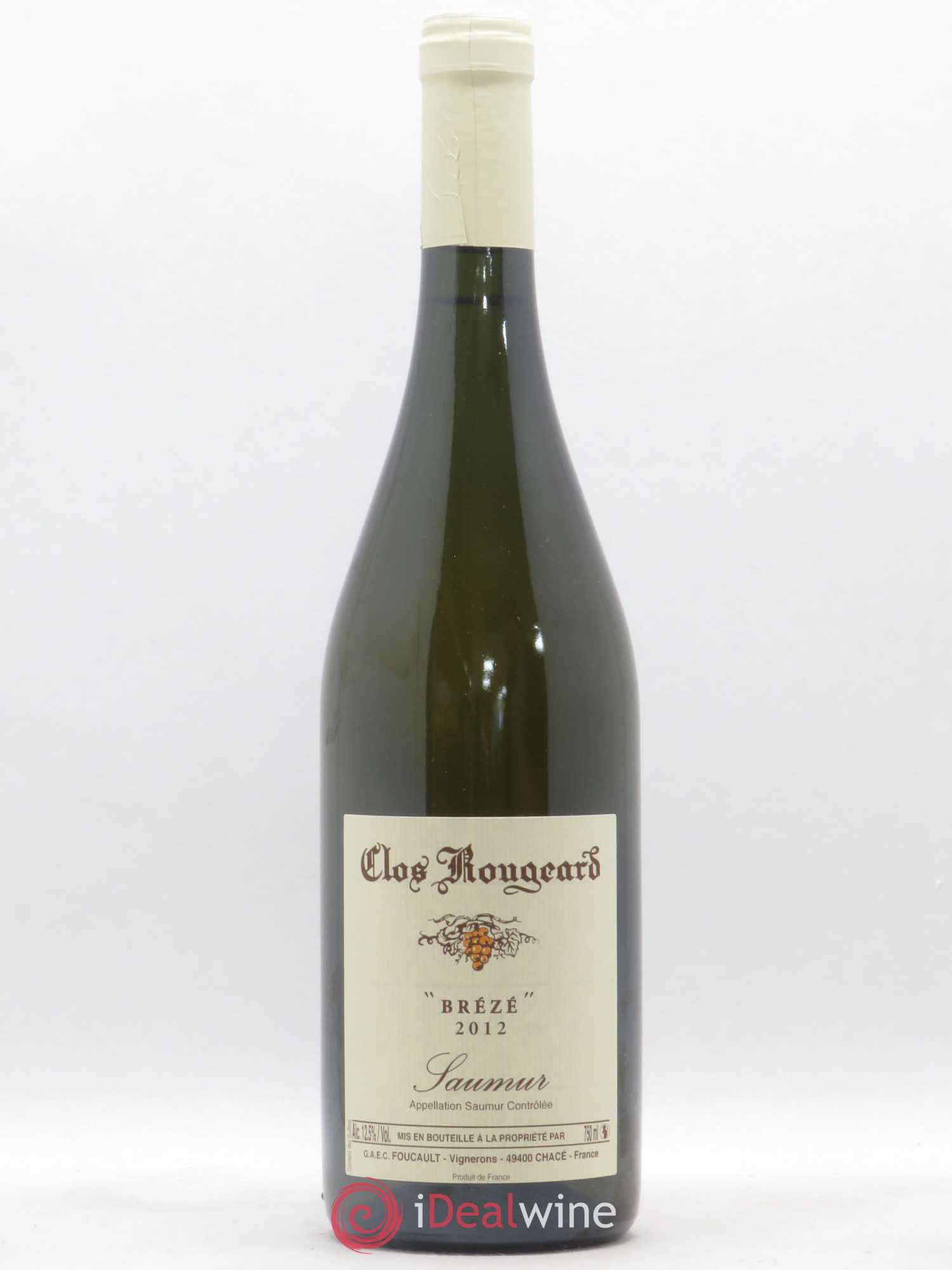 Saumur Brézé Clos Rougeard 2012 - Posten von 1 Flasche - 0