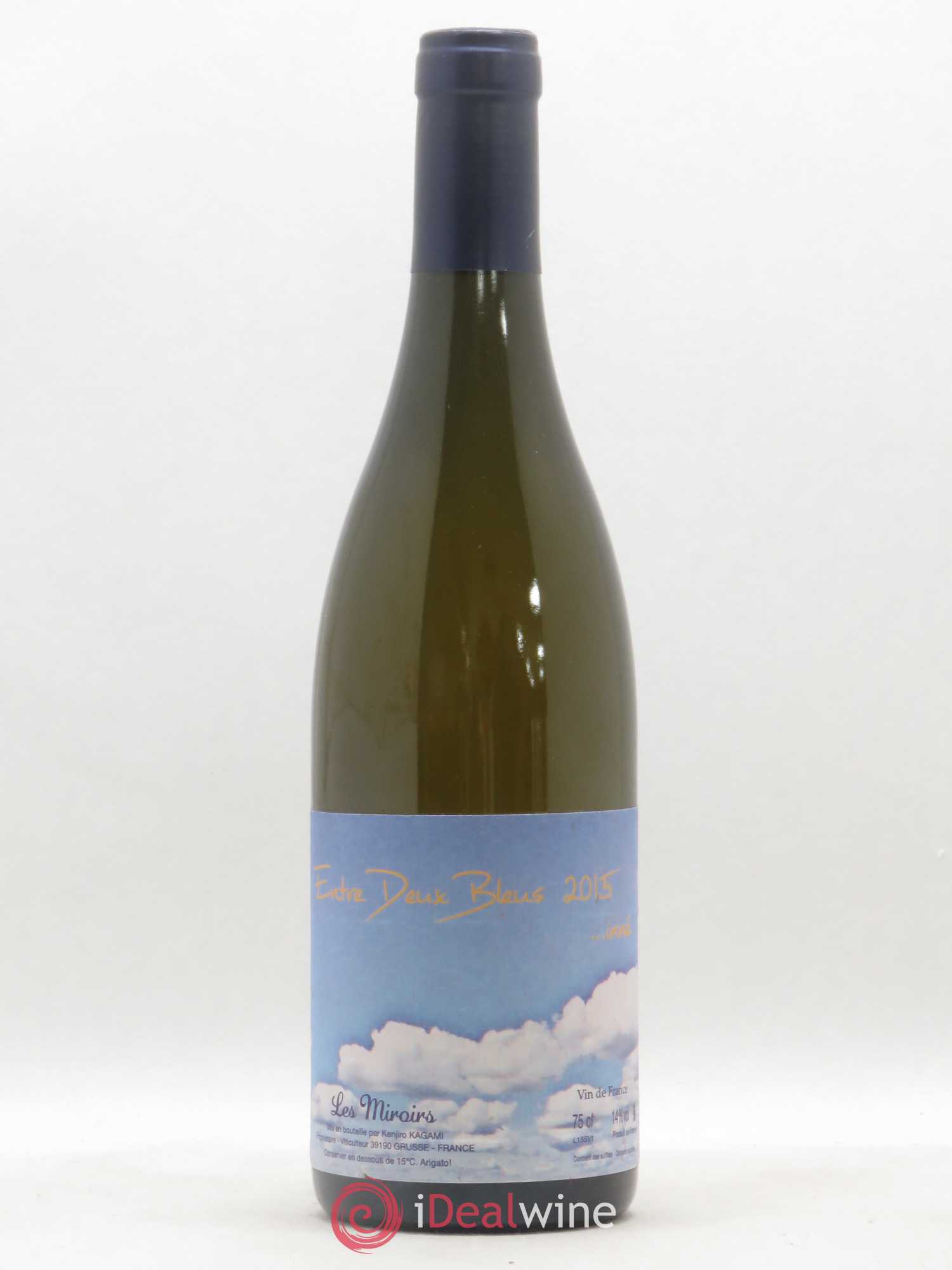 Vin de France Entre Deux Bleus Les saugettes Kenjiro Kagami - Domaine des Miroirs 2015 - Lot de 1 bouteille - 0