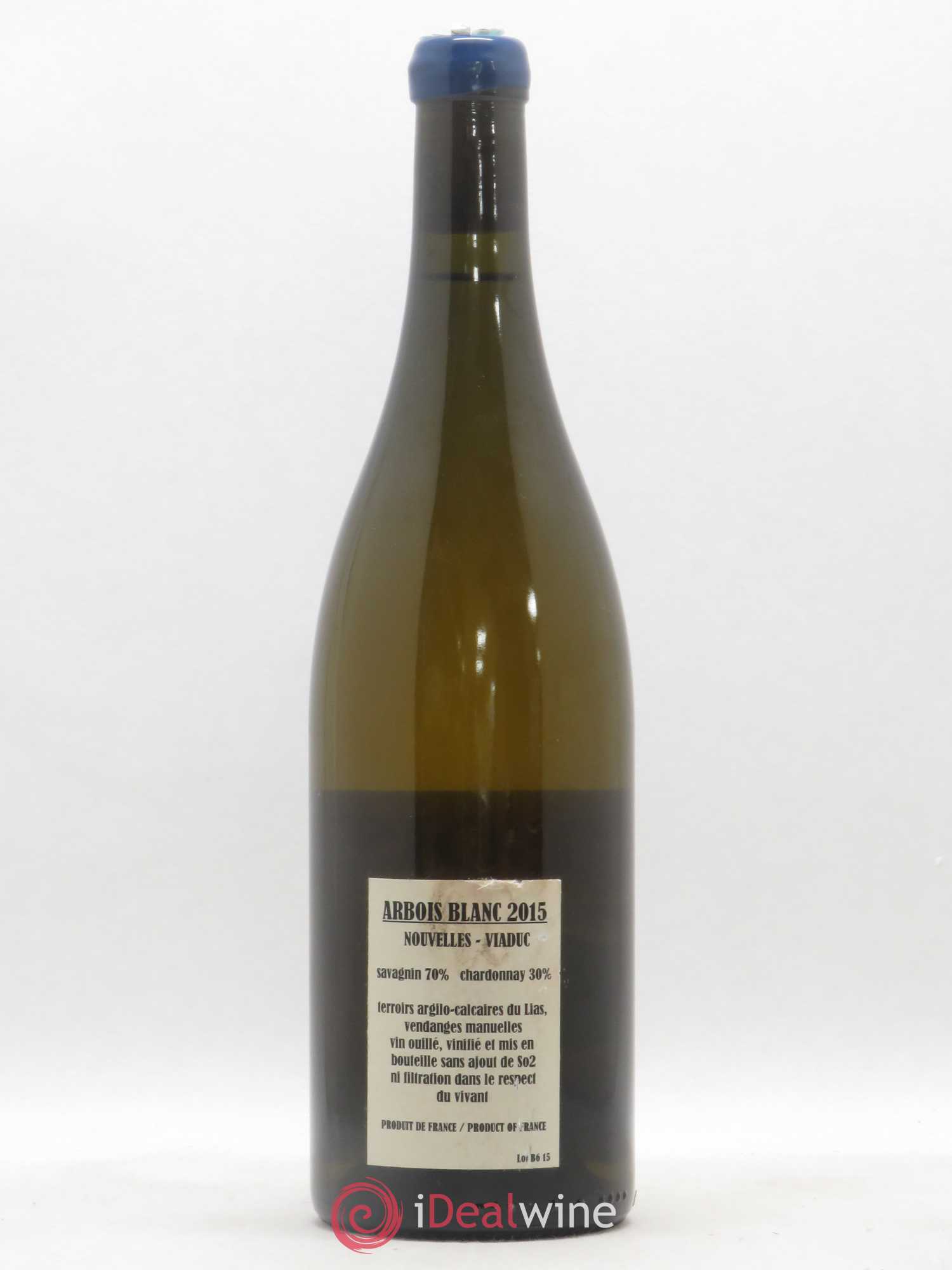 Arbois Savagnin Chardonnay Nouvelles-Viaduc Adeline Houillon & Renaud Bruyère 2015 - Lot de 1 bouteille - 1