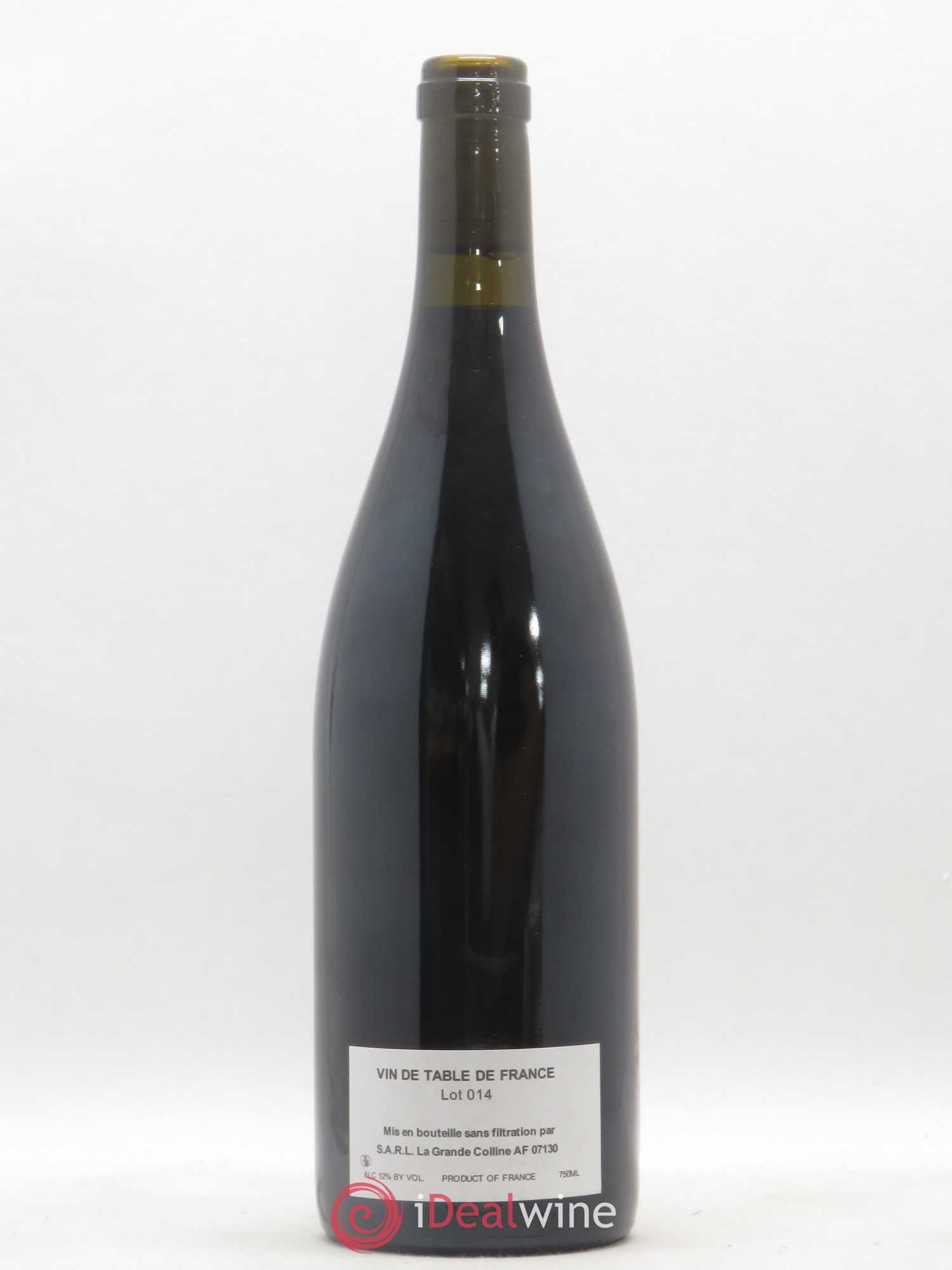 Vin de France (Ex Cornas) Hirotake Ooka - Domaine La Grande Colline 2014 - Lot de 1 bouteille - 1