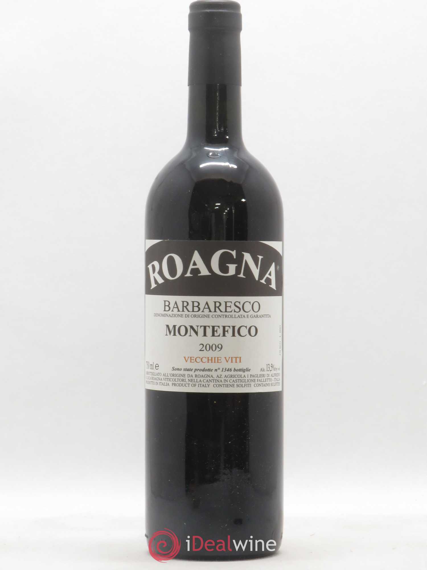 Barbaresco DOCG Montefico Roagna Vieilles Vignes (sans prix de réserve) 2009 - Posten von 1 Flasche - 0