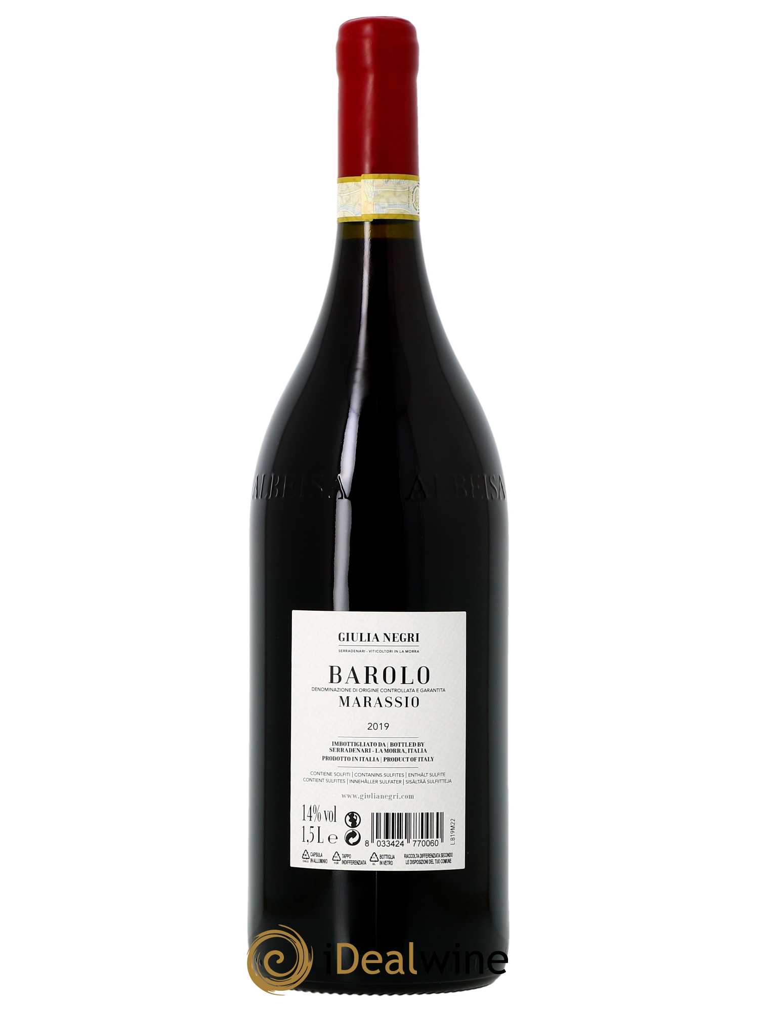 Barolo DOCG Giulia Negri Marassio 2019 - Lot de 1 magnum - 1