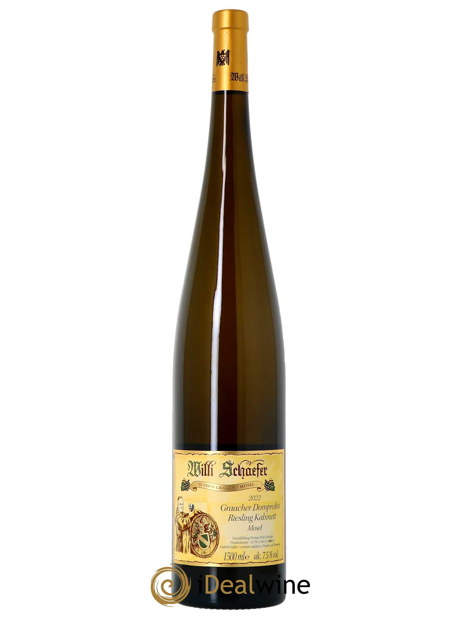 Riesling Willi Schaefer Graacher Domprobst Kabinett 2022 - Posten von 1 Magnum - 0