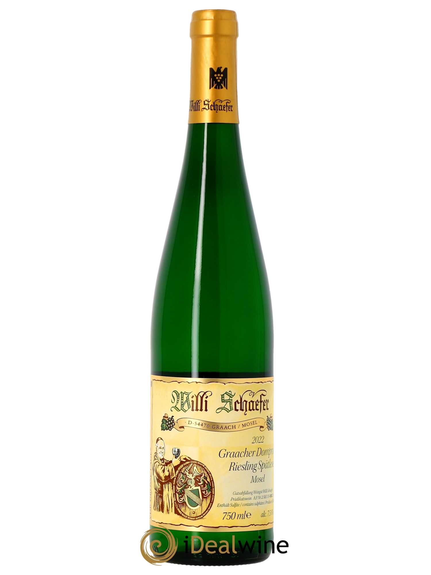Riesling Willi Schaefer Graacher Domprobst Spatlese 05 2022 - Lot of 1 bottle - 0