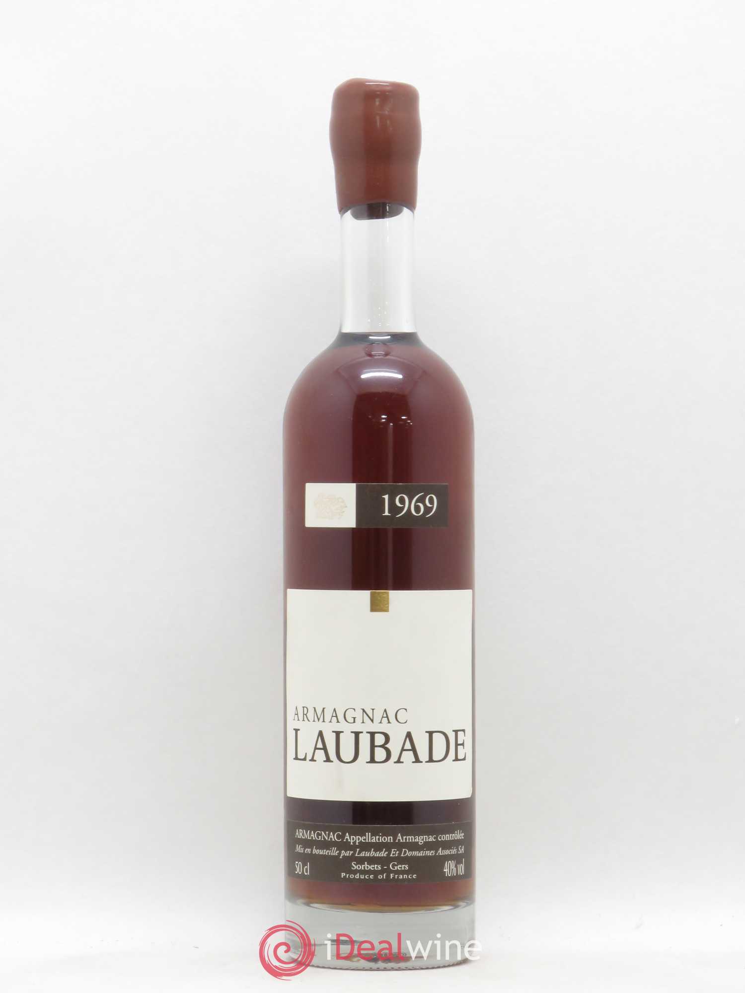 Armagnac Laubade (sans prix de réserve) 1969 - Posten von 1 Flasche - 0