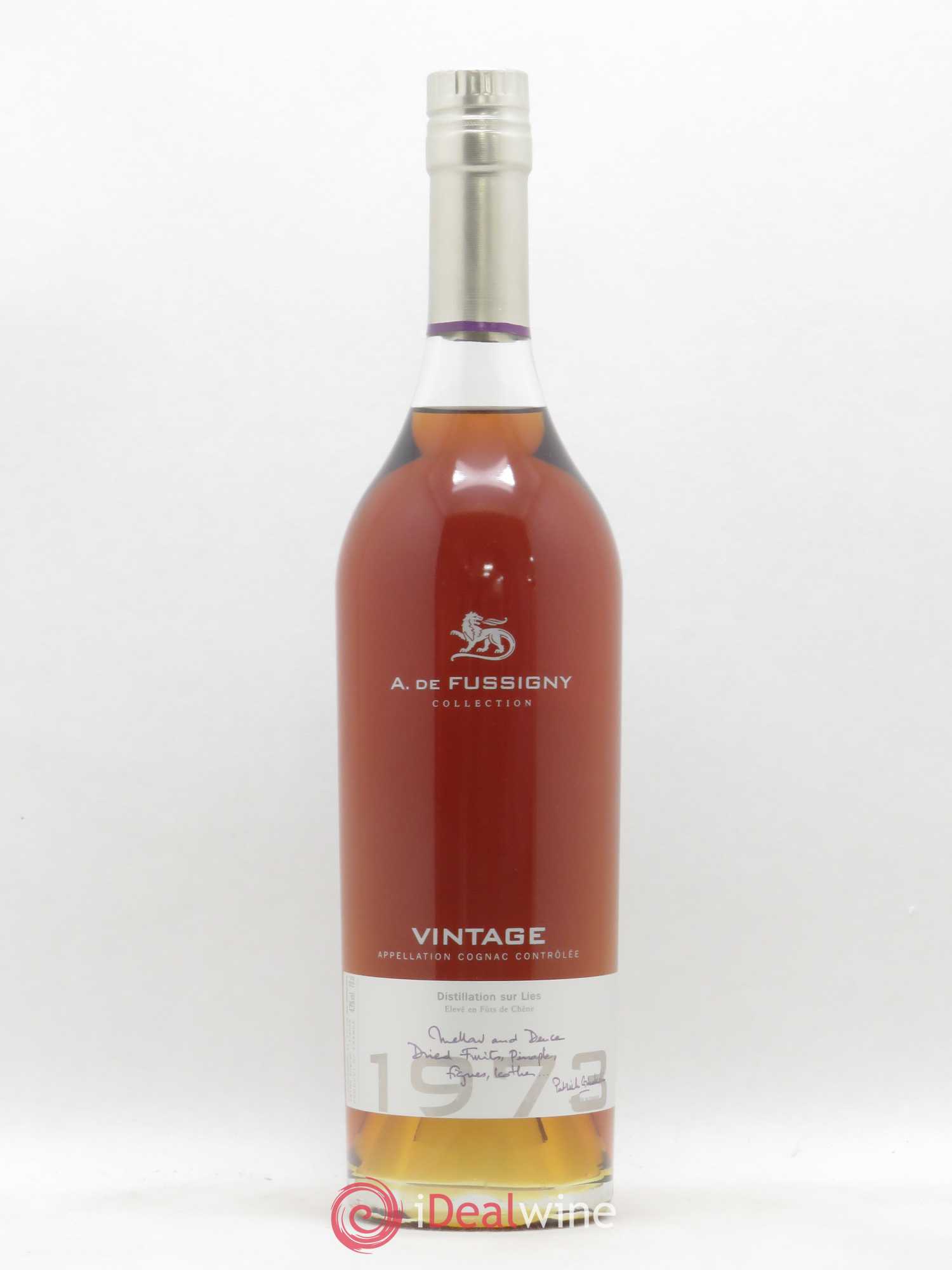Cognac A. de Fussigny Vintage 1973 - Lotto di 1 bottiglia - 0