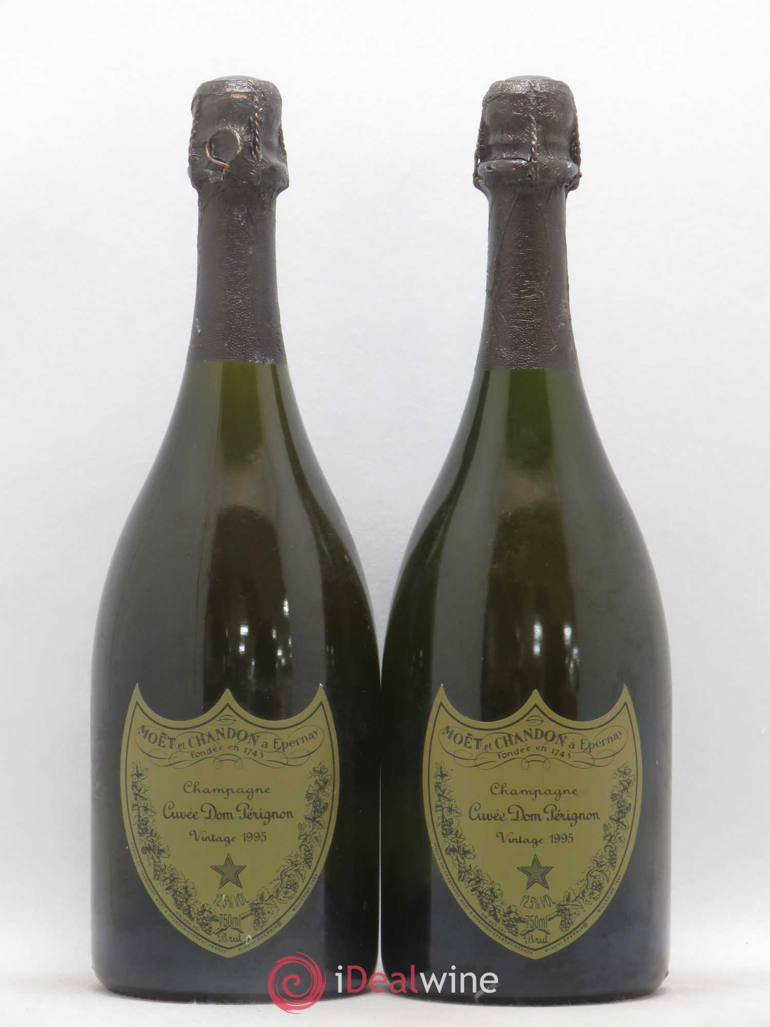 Brut Dom Pérignon 1995 - Lot de 2 bouteilles - 0