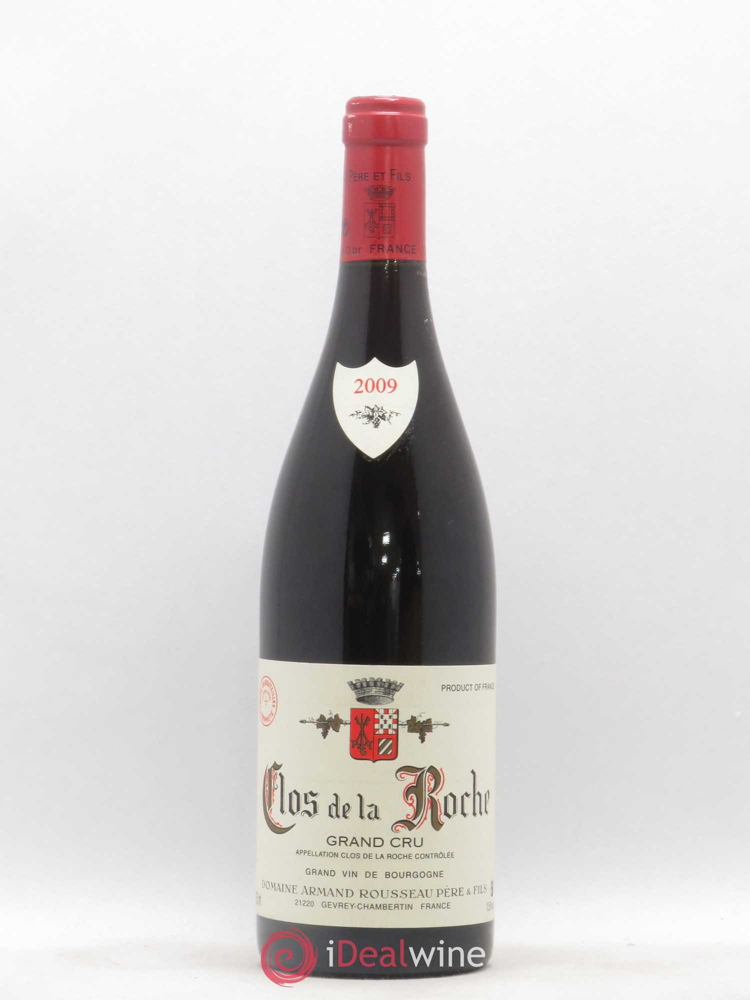 Clos de la Roche Grand Cru Armand Rousseau (Domaine) 2009 - Lot de 1 bouteille - 0