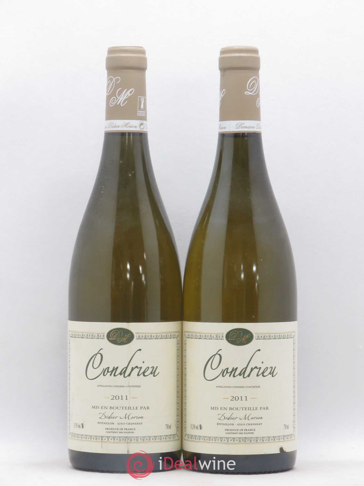 Condrieu Didier Morion 2011 - Posten von 2 Flaschen - 0