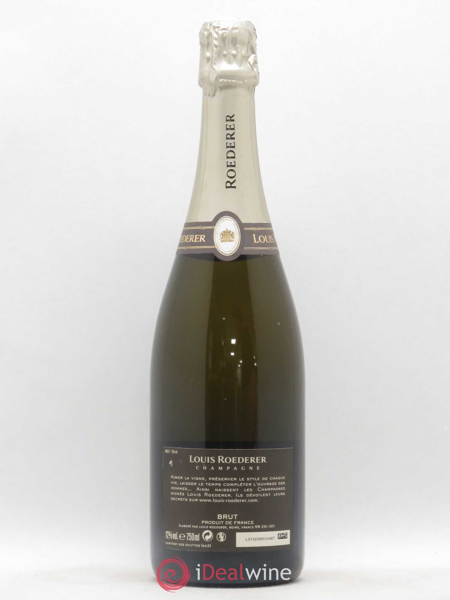 Premier Brut Louis Roederer - Lot de 1 bouteille - 1