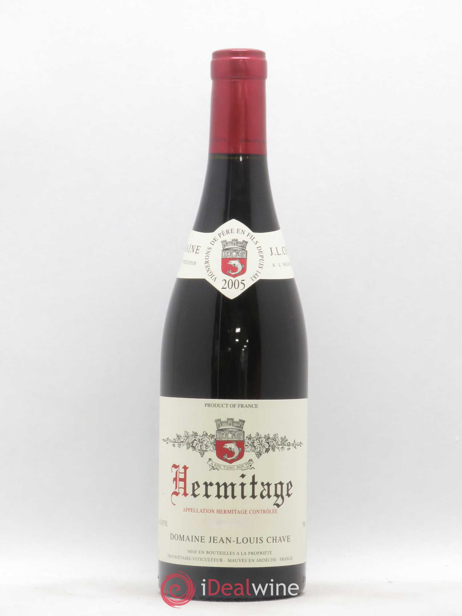 Hermitage Jean-Louis Chave 2005 - Lot de 1 bouteille - 0