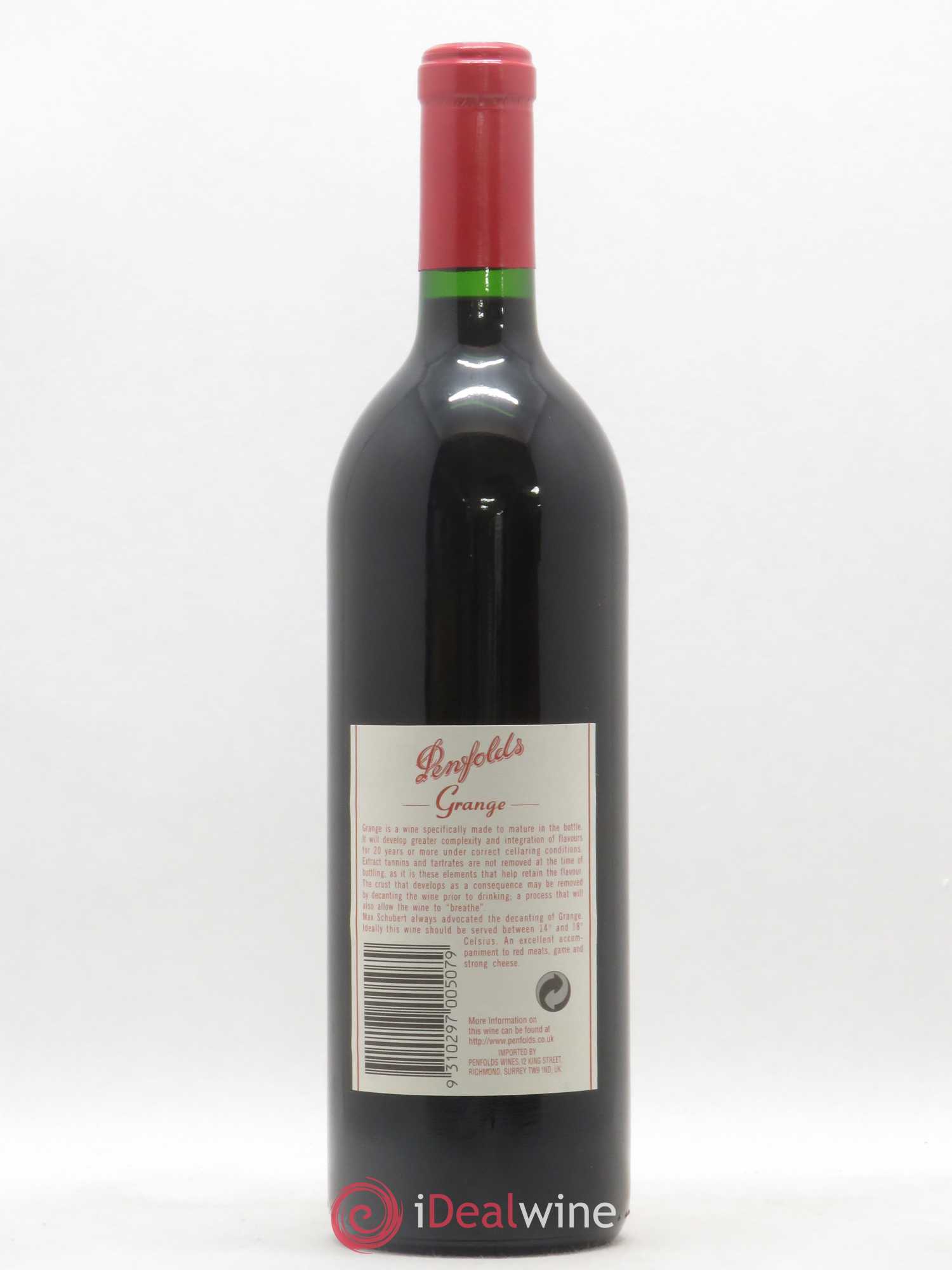 South Australia Penfolds Wines Grange Bin 95 1992 - Lot de 1 bouteille - 1