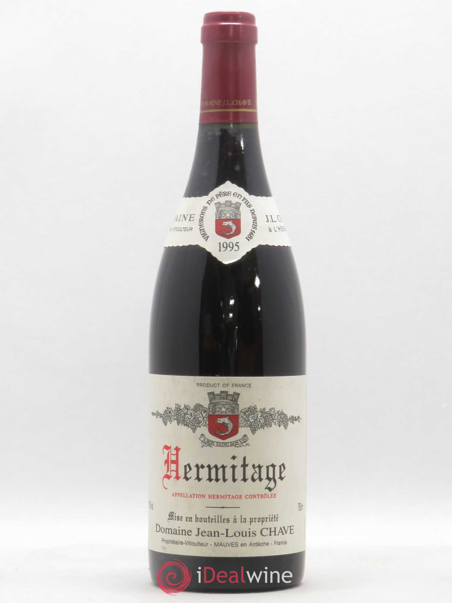 Hermitage Jean-Louis Chave 1995 - Lot de 1 bouteille - 0