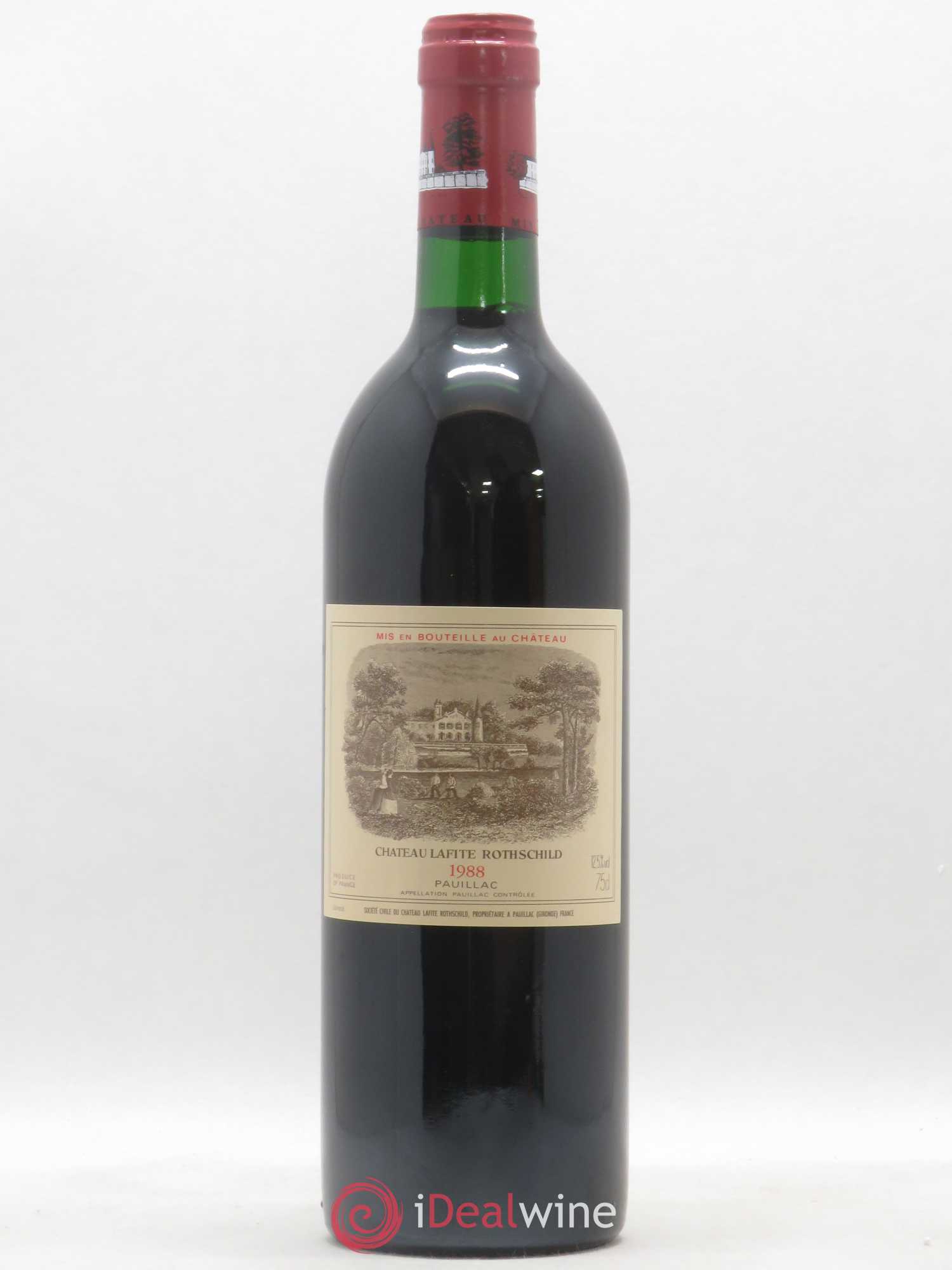 Château Lafite Rothschild 1er Grand Cru Classé 1988 - Lot de 1 bouteille - 0