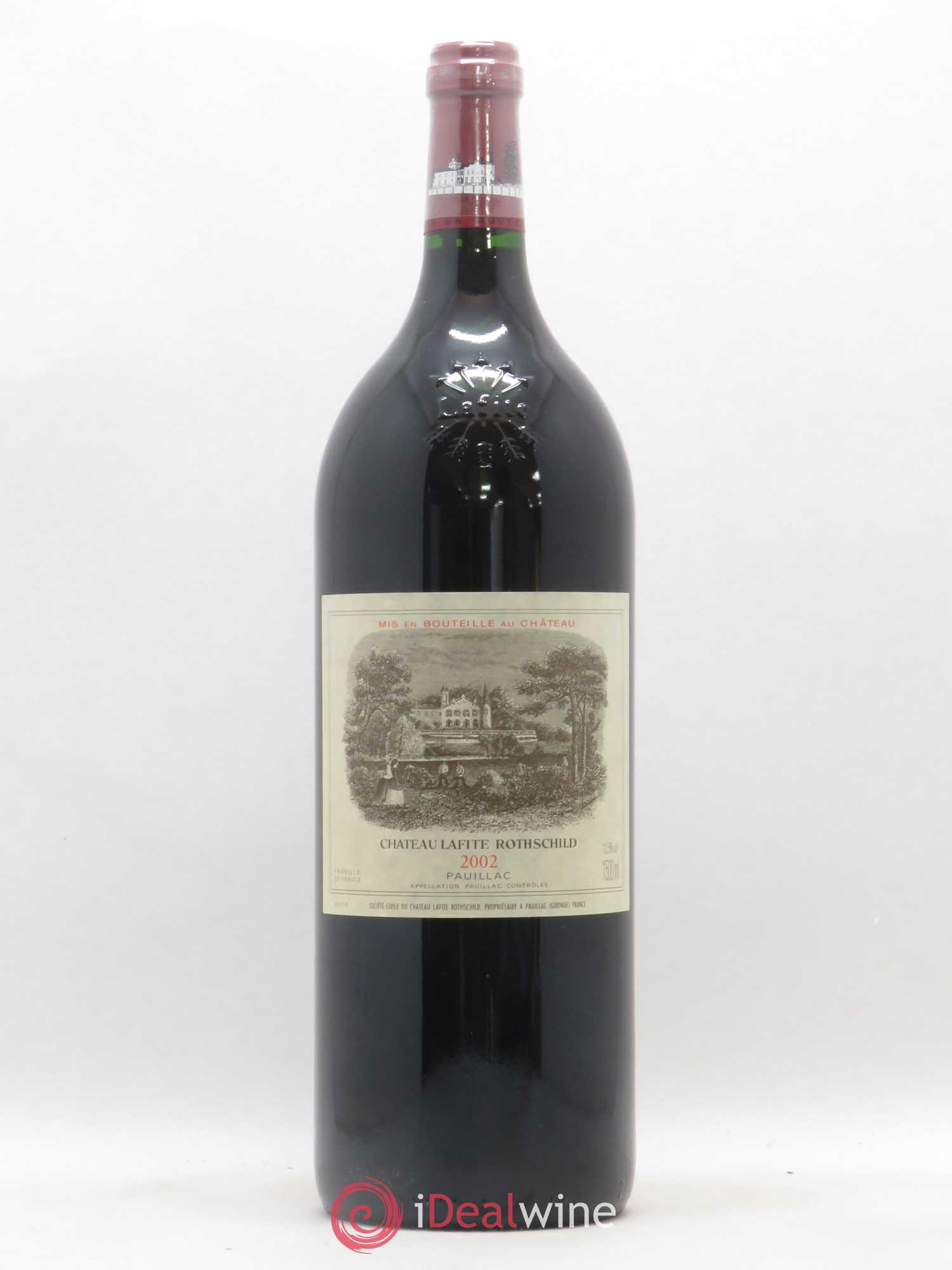 Château Lafite Rothschild 1er Grand Cru Classé 2002 - Lot de 1 magnum - 0