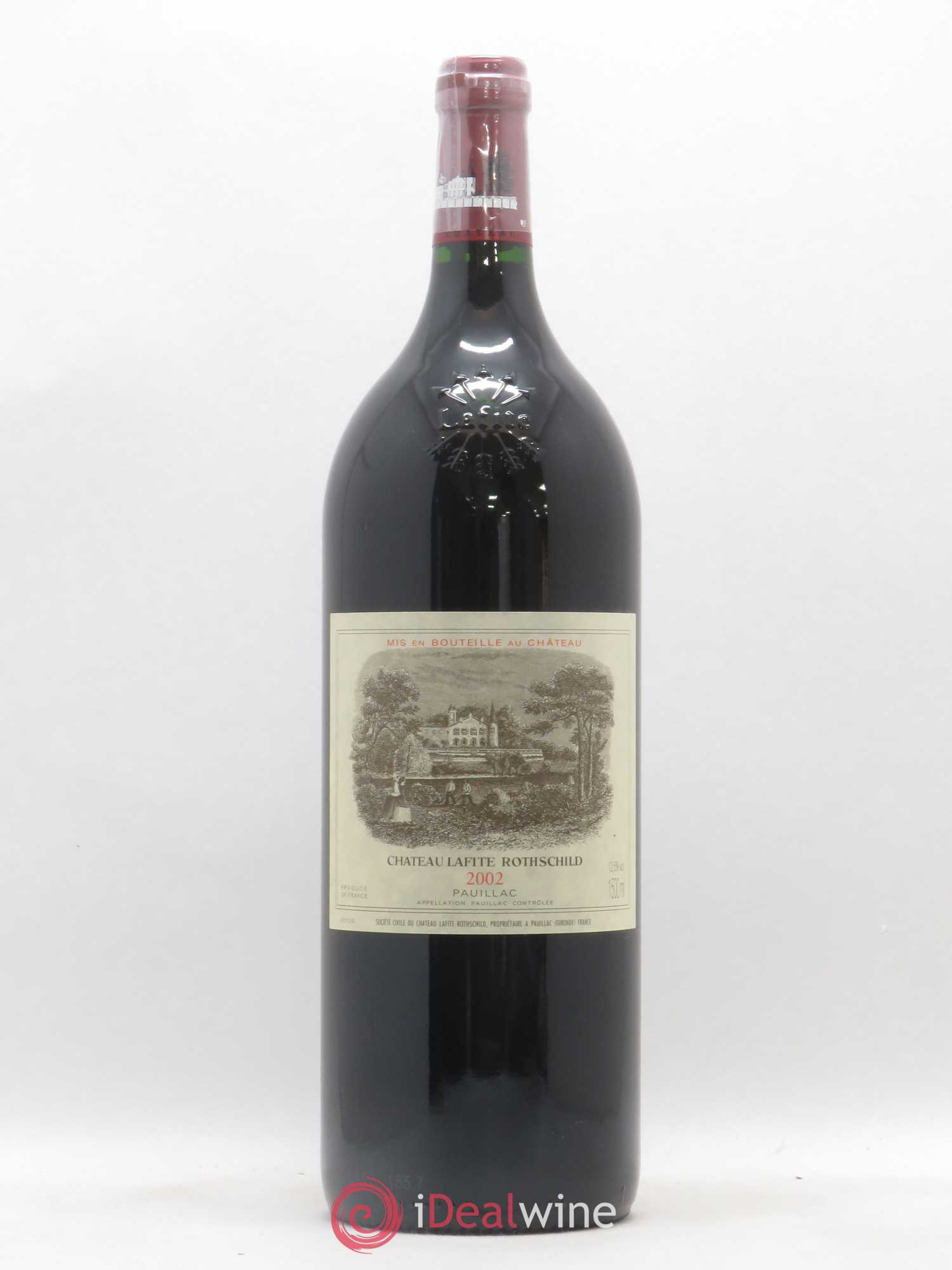 Château Lafite Rothschild 1er Grand Cru Classé 2002 - Lot de 1 magnum - 0