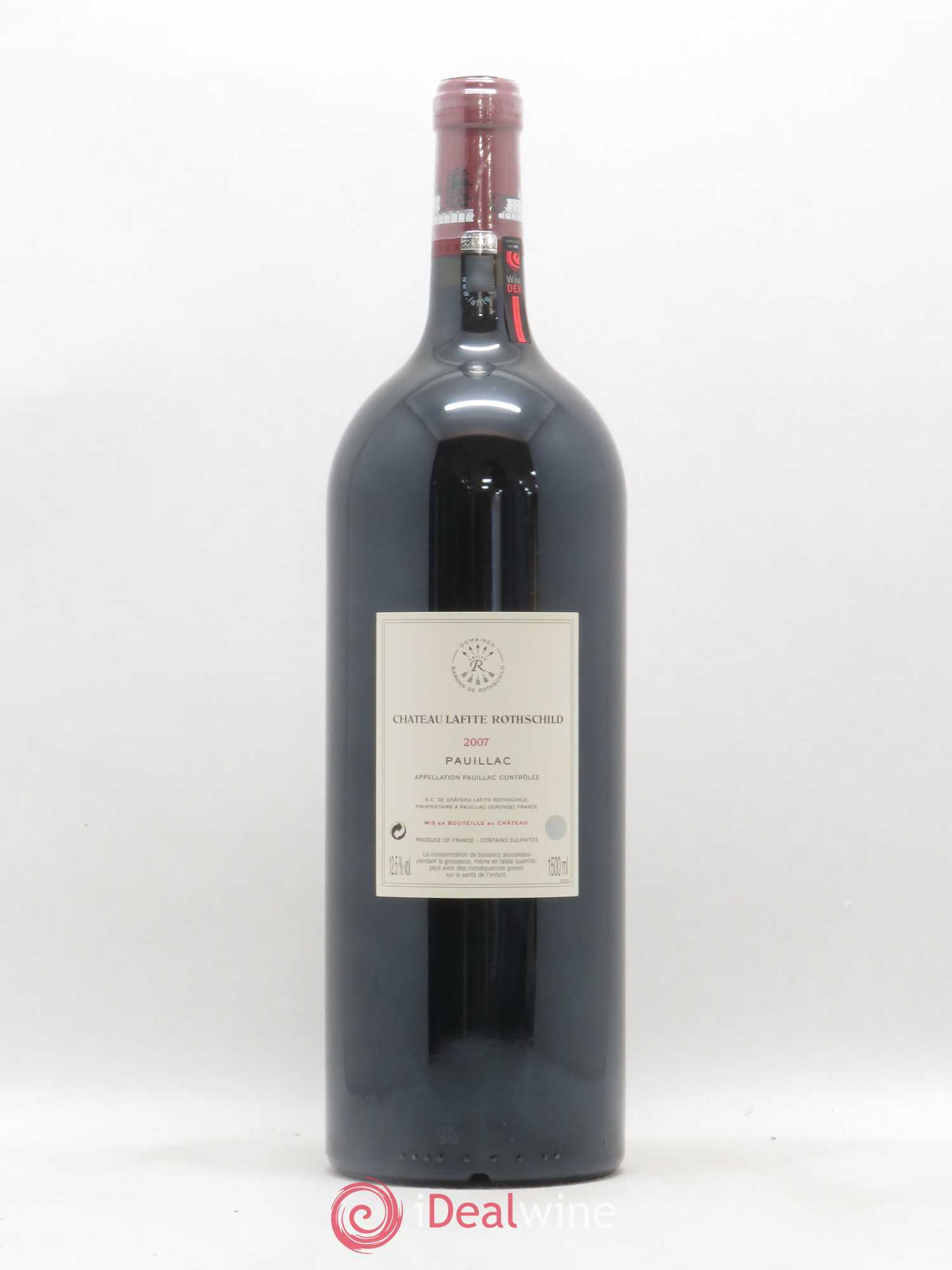 Château Lafite Rothschild 1er Grand Cru Classé 2007 - Lot de 1 magnum - 1