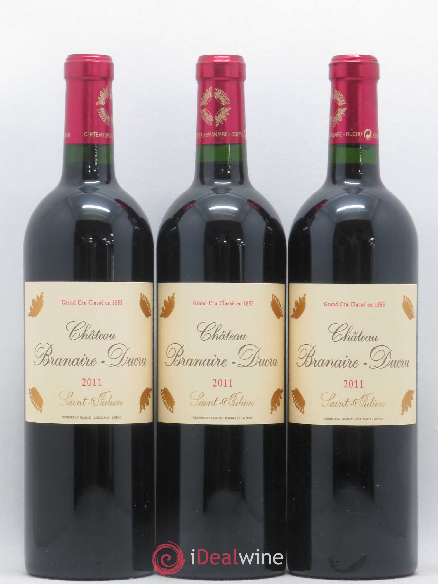 Château Branaire Ducru 4ème Grand Cru Classé 2011 - Lot de 6 bouteilles - 1