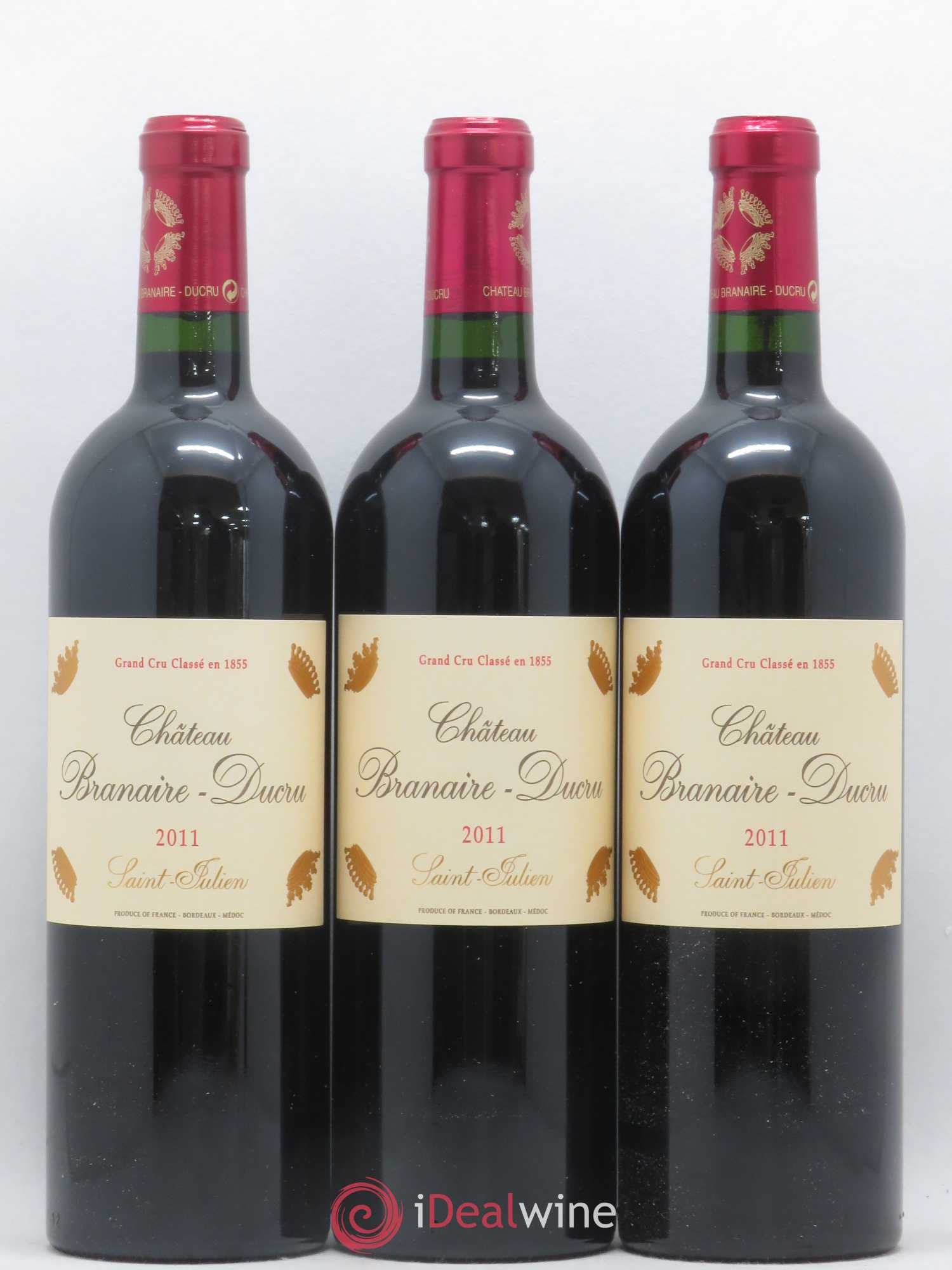 Château Branaire Ducru 4ème Grand Cru Classé 2011 - Lot de 6 bouteilles - 2