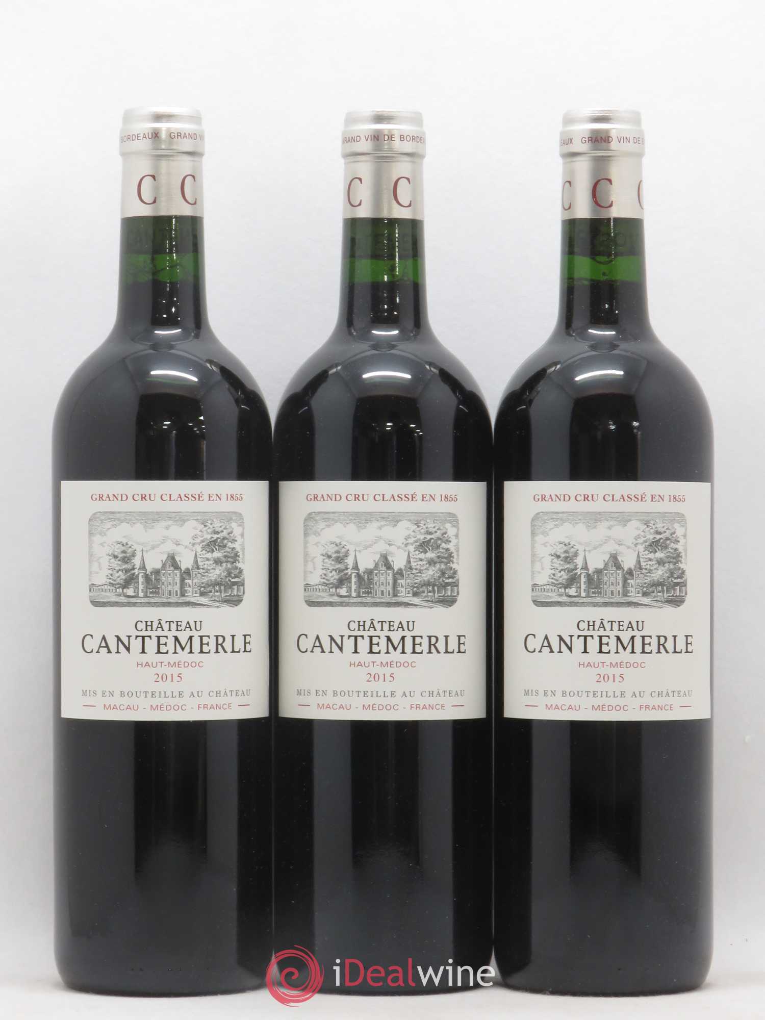 Château Cantemerle 5ème Grand Cru Classé 2015 - Lot de 6 bouteilles - 1