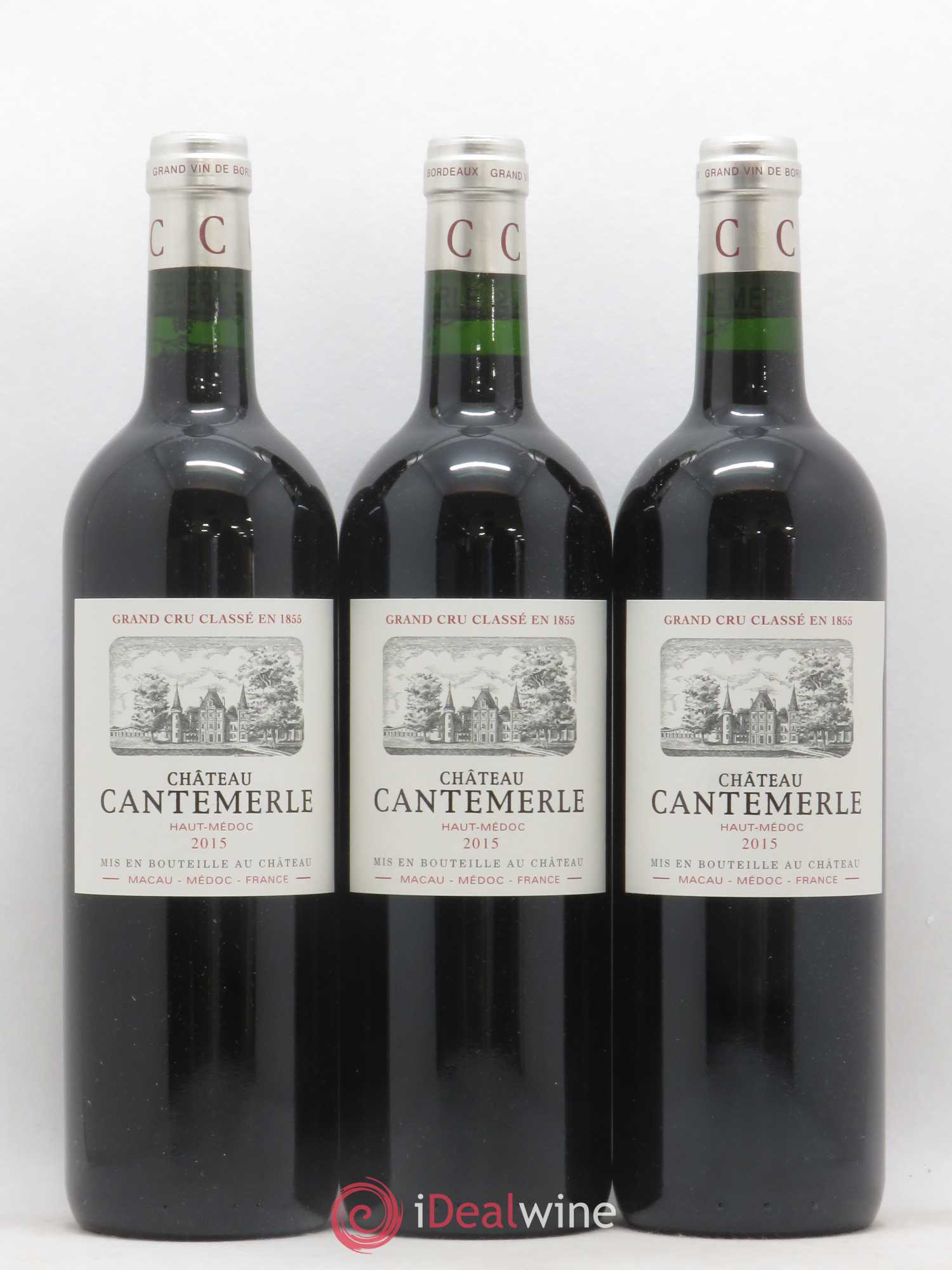Château Cantemerle 5ème Grand Cru Classé 2015 - Lot de 6 bouteilles - 2