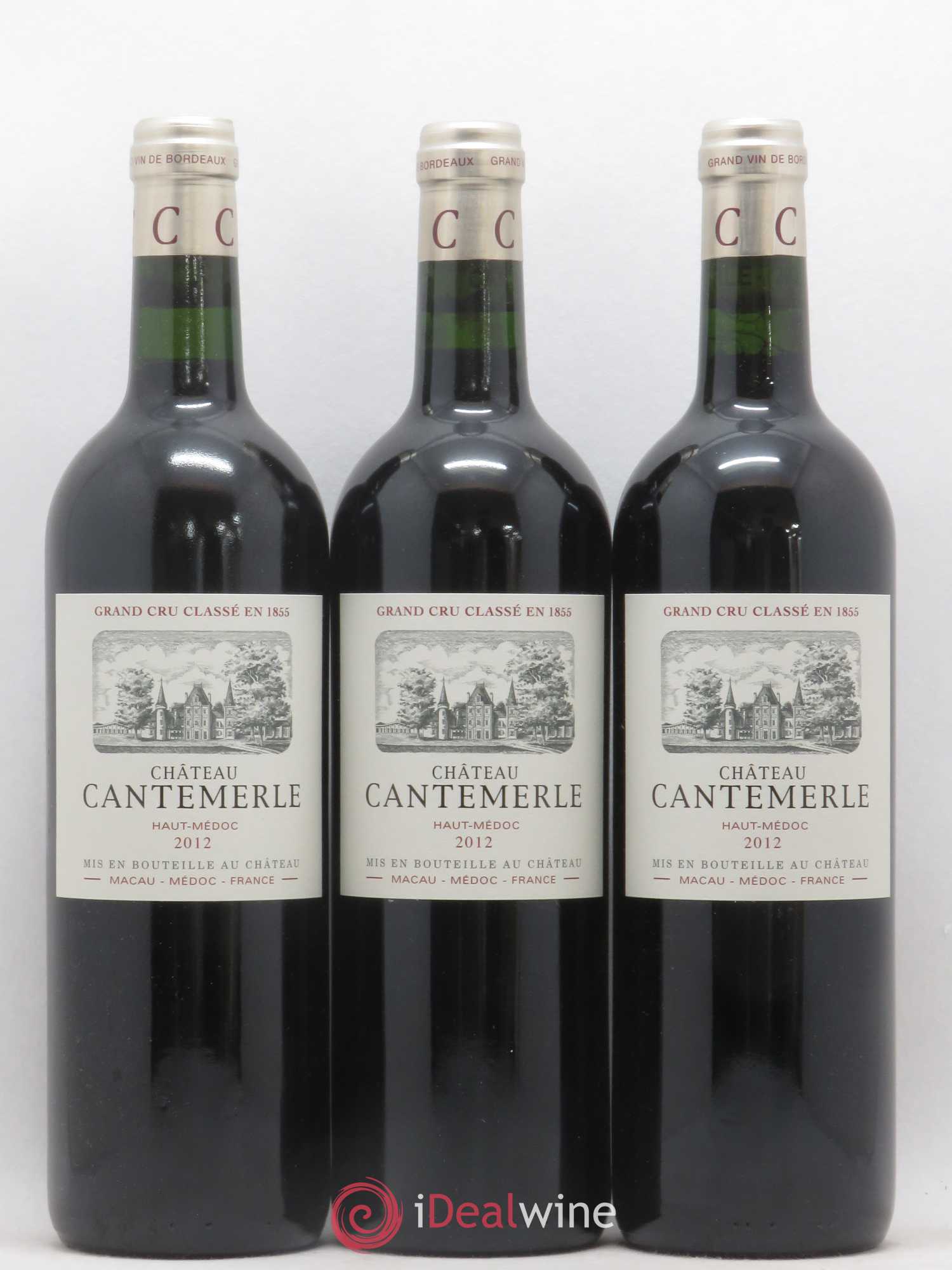Château Cantemerle 5ème Grand Cru Classé 2012 - Lot de 6 bouteilles - 2
