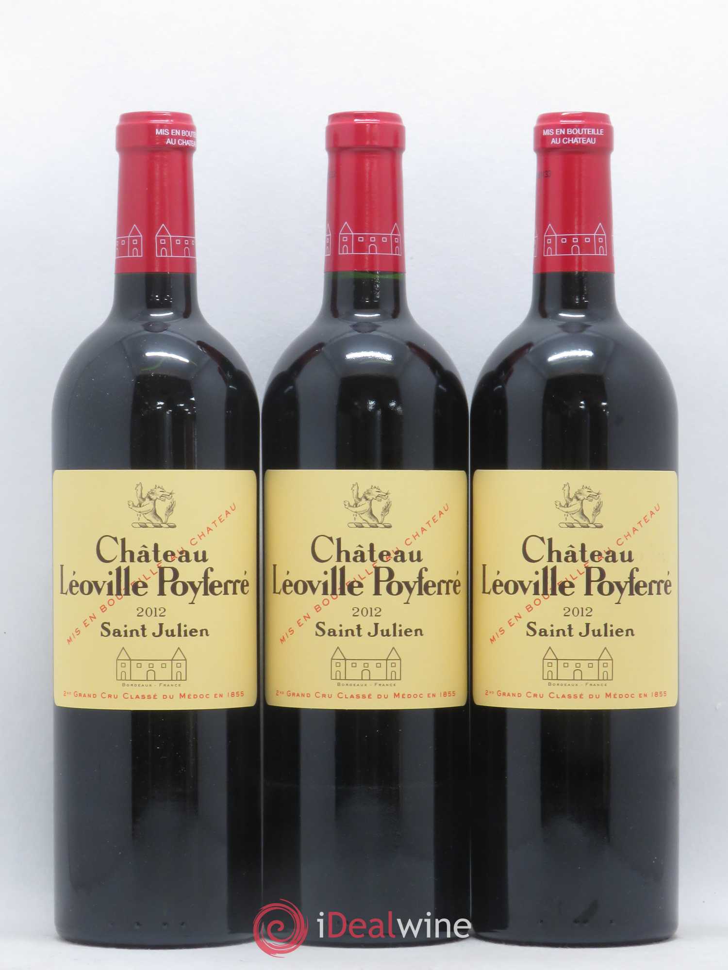 Château Léoville Poyferré 2ème Grand Cru Classé 2012 - Lot de 12 bouteilles - 2