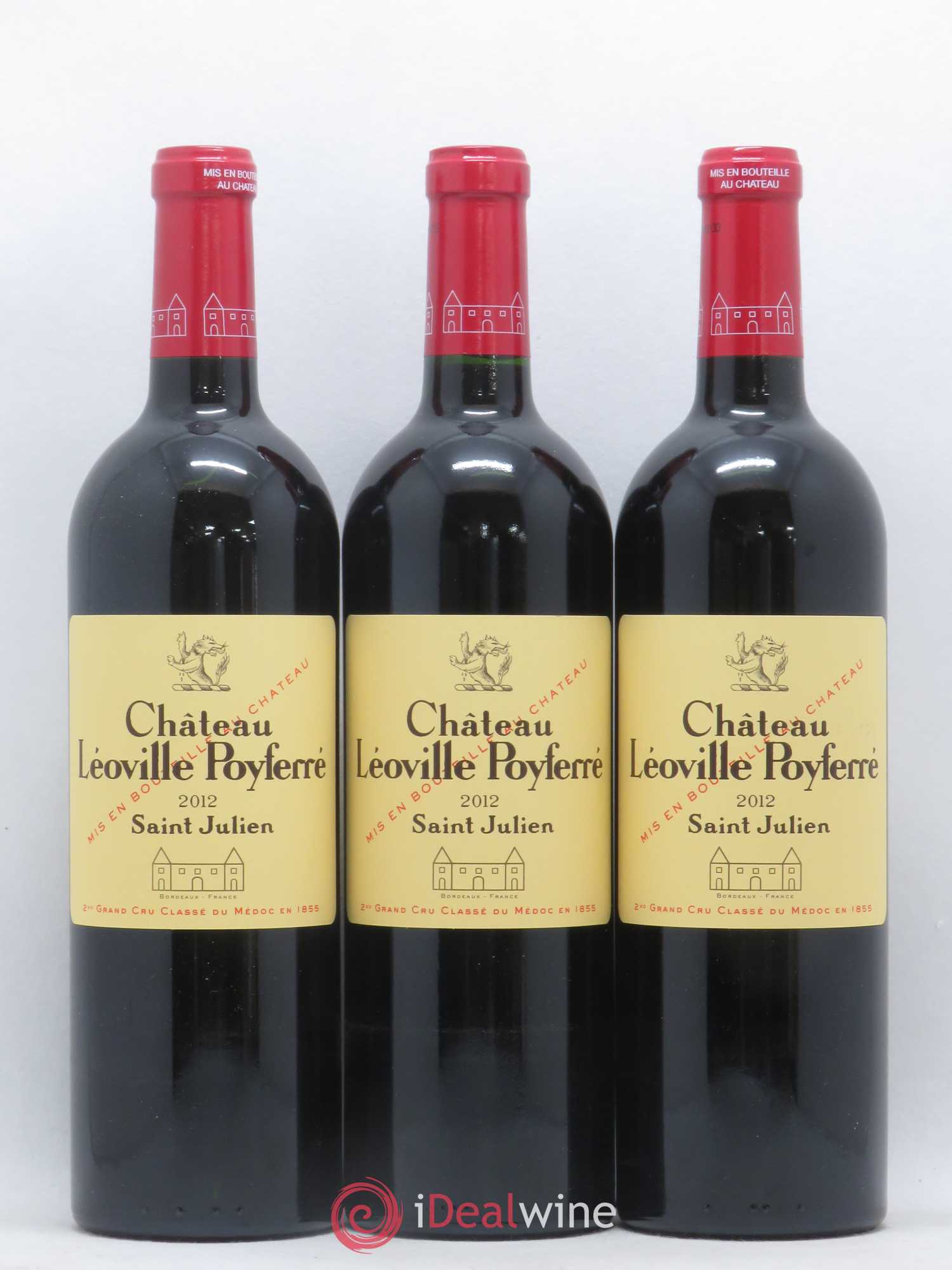 Château Léoville Poyferré 2ème Grand Cru Classé 2012 - Lot de 12 bouteilles - 4