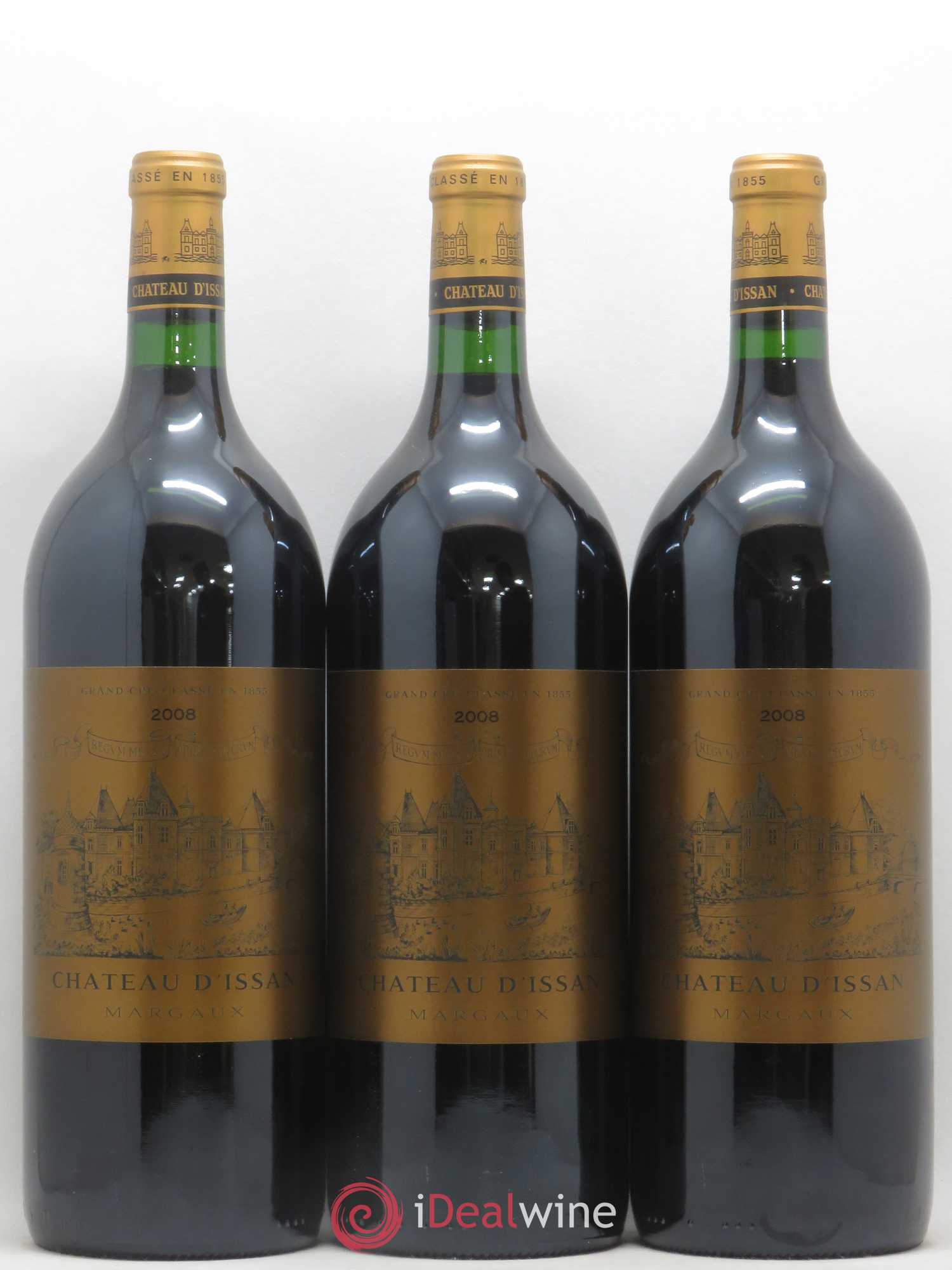 Château d'Issan 3ème Grand Cru Classé 2008 - Lot de 6 magnums - 1