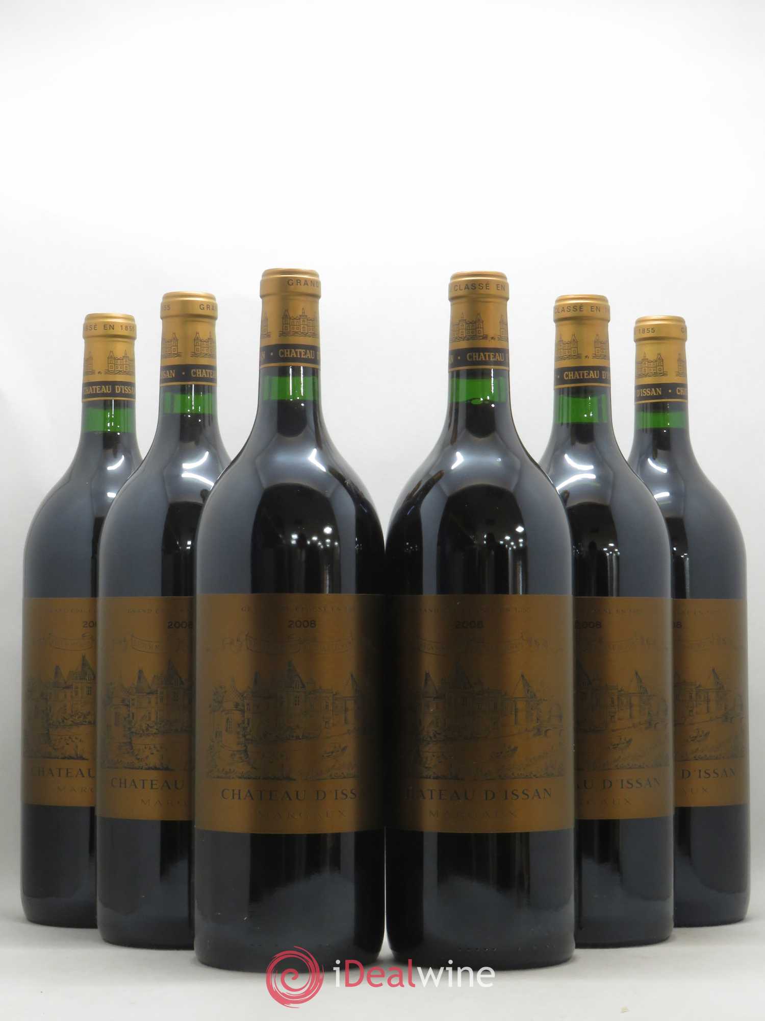 Château d'Issan 3ème Grand Cru Classé 2008 - Lot de 6 magnums - 0