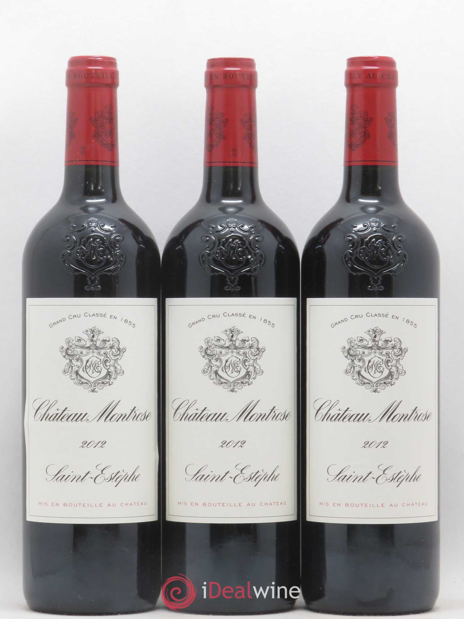 Château Montrose 2ème Grand Cru Classé 2012 - Lot de 6 bouteilles - 1
