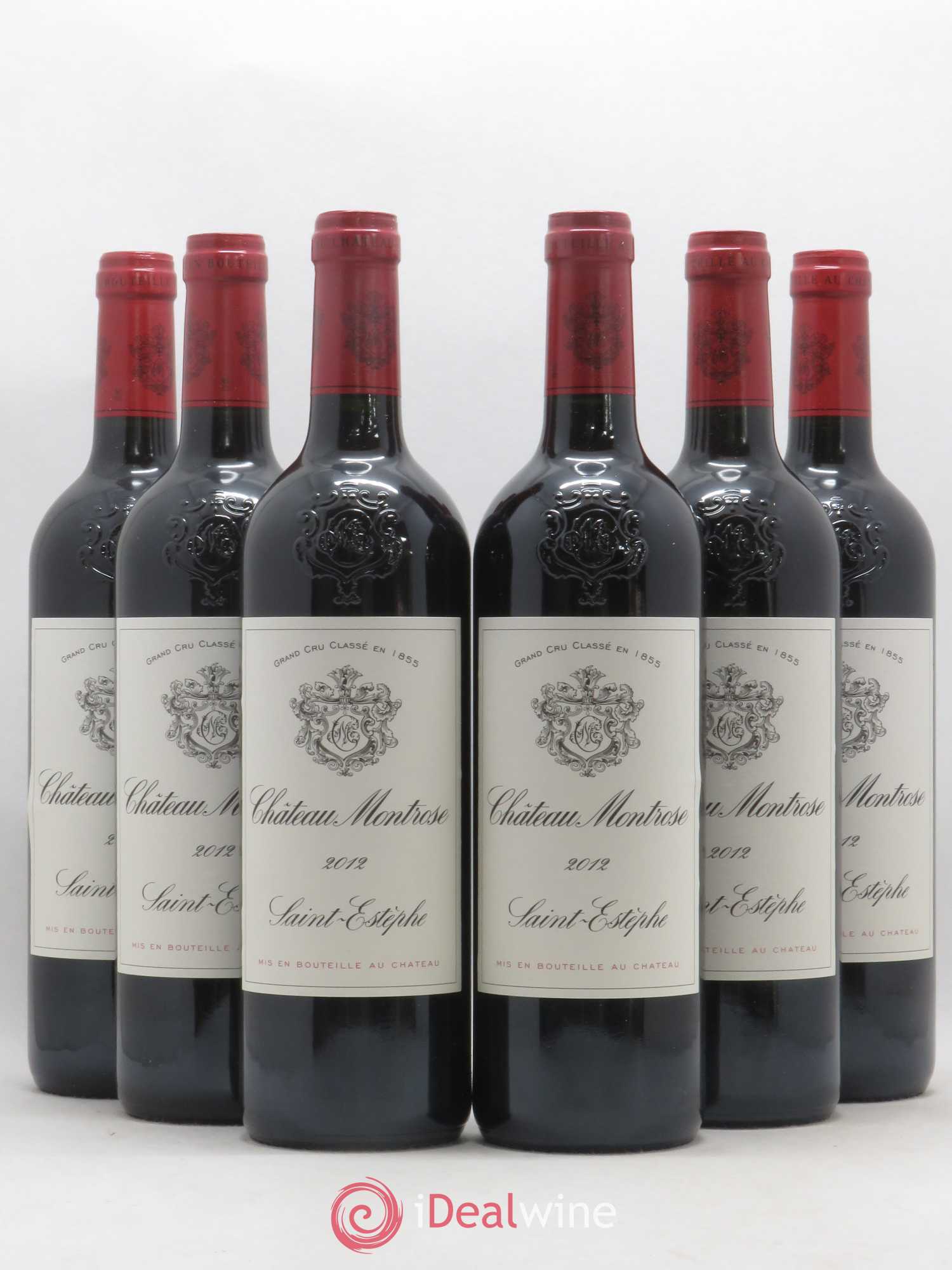 Château Montrose 2ème Grand Cru Classé 2012 - Lot de 6 bouteilles - 0