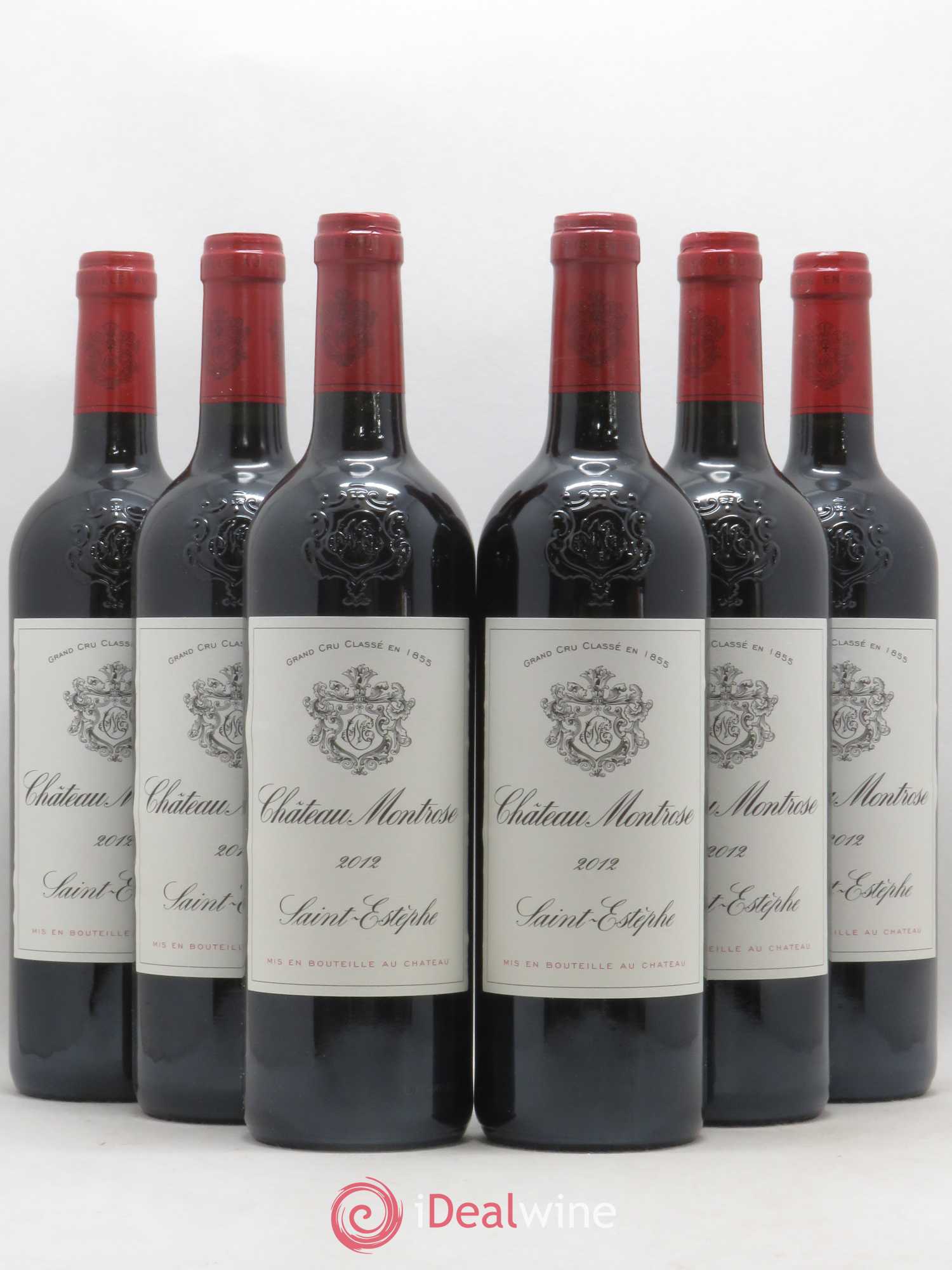 Château Montrose 2ème Grand Cru Classé 2012 - Lot de 6 bouteilles - 0