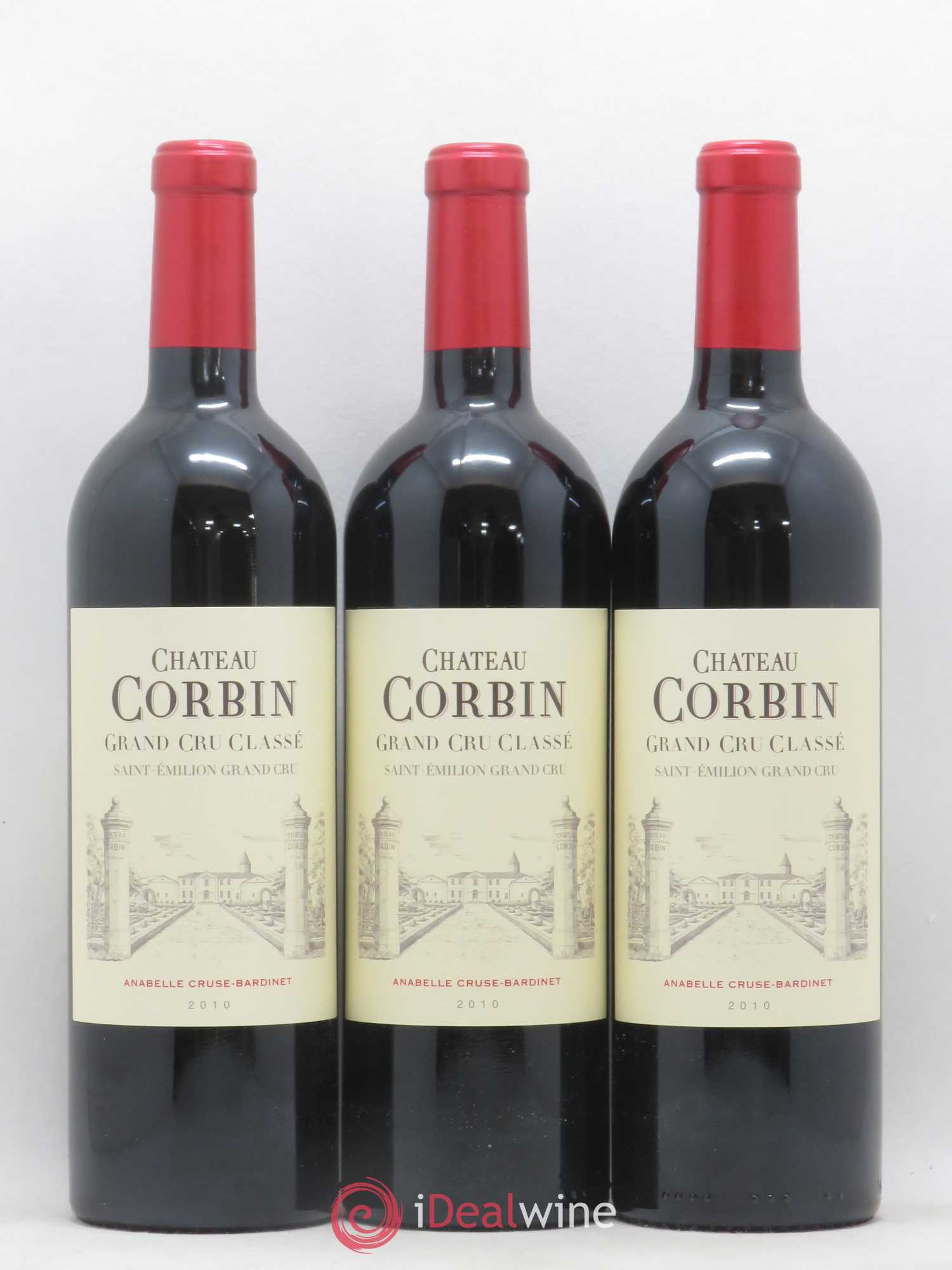 Château Corbin Grand Cru Classé 2010 - Lot de 6 bouteilles - 2