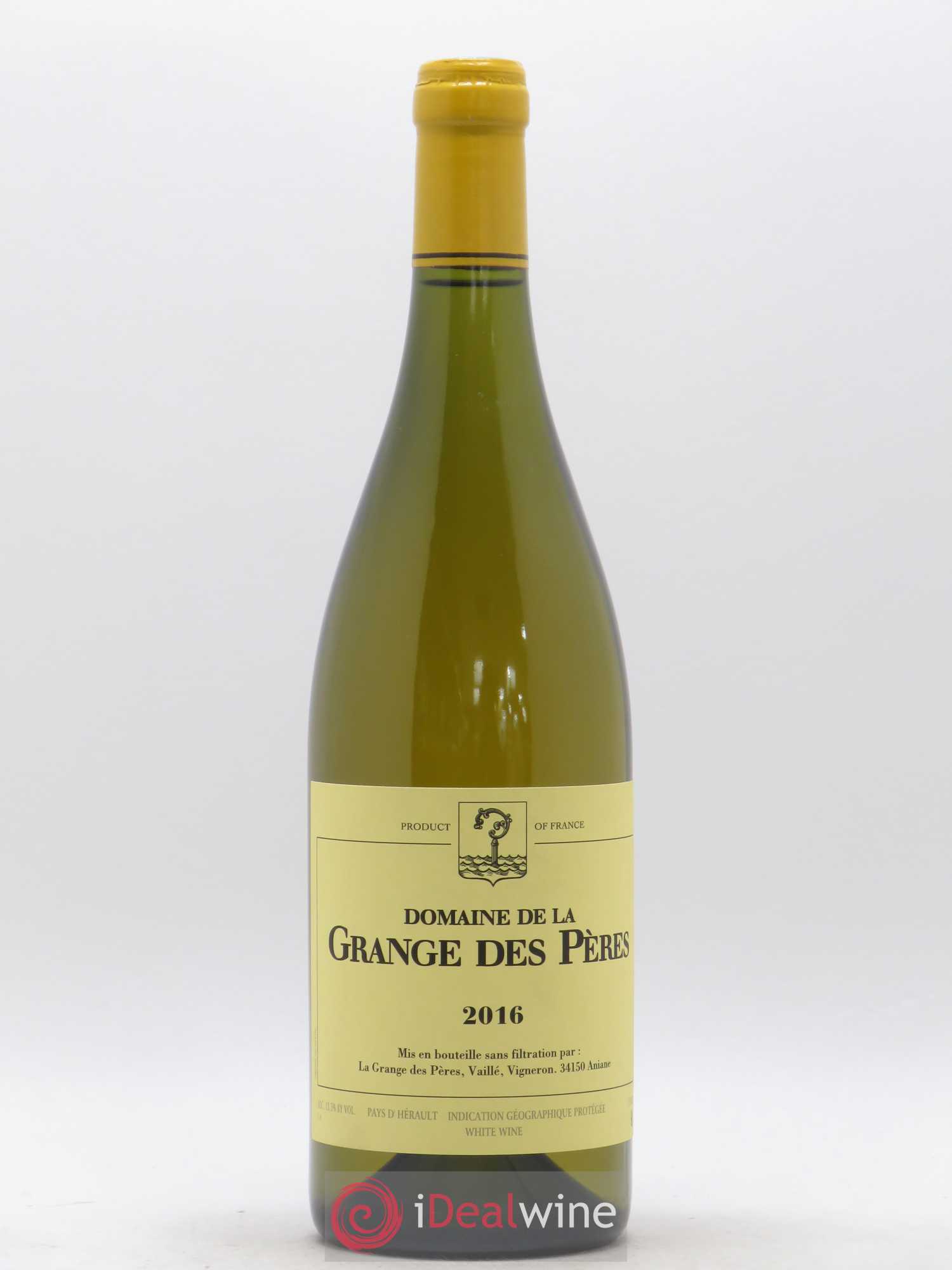 Pays d'Hérault Grange des Pères Laurent Vaillé 2016 - Lot de 1 bouteille - 0