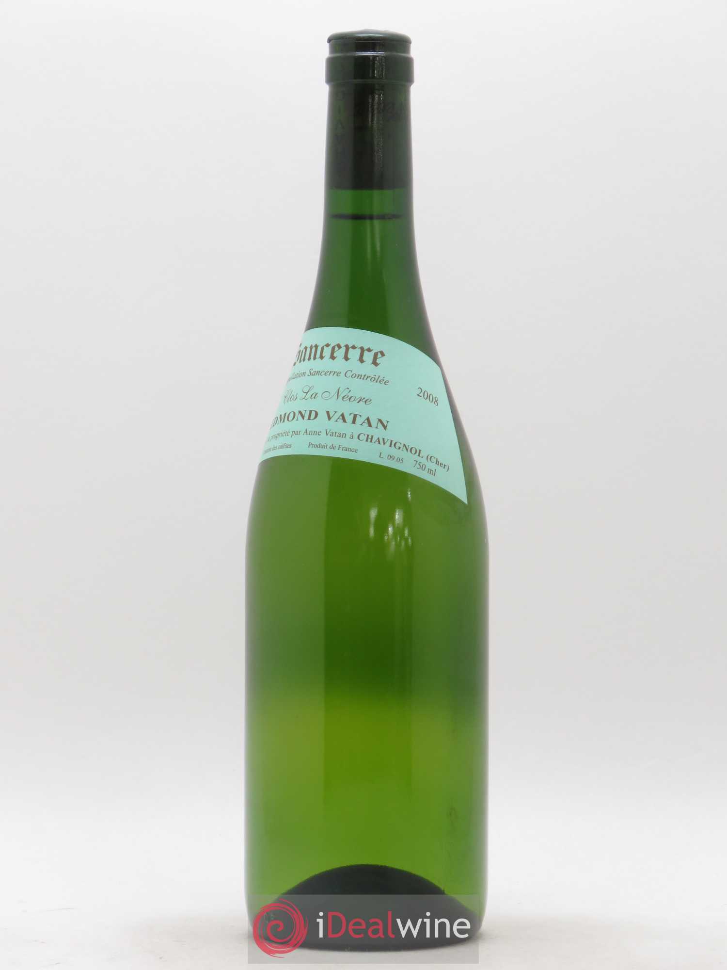 Sancerre Clos la Neore Edmond Vatan 2008 - Lot de 1 bouteille - 1