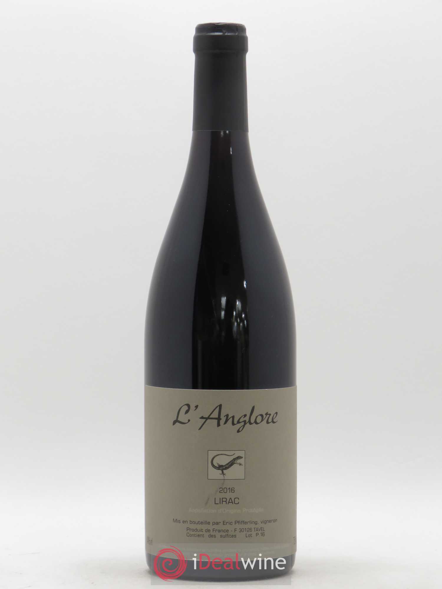 Lirac L'Anglore 2016 - Lot de 1 bouteille - 0