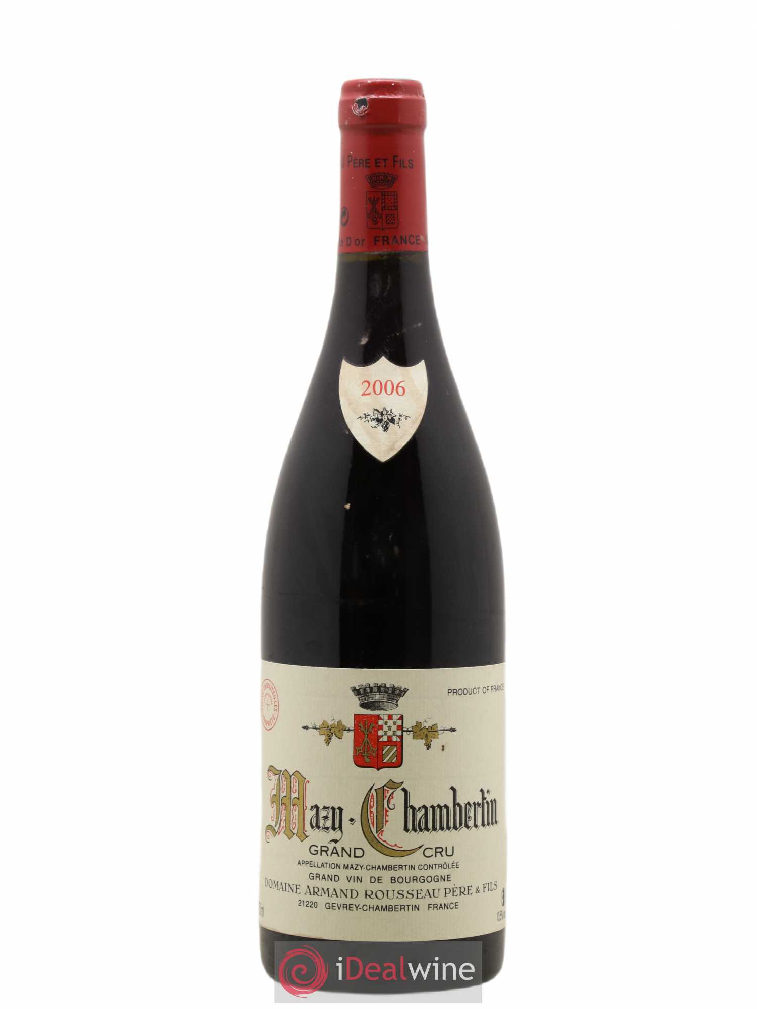 Mazis-Chambertin Grand Cru Armand Rousseau (Domaine) 2006 - Lot de 1 bouteille - 0