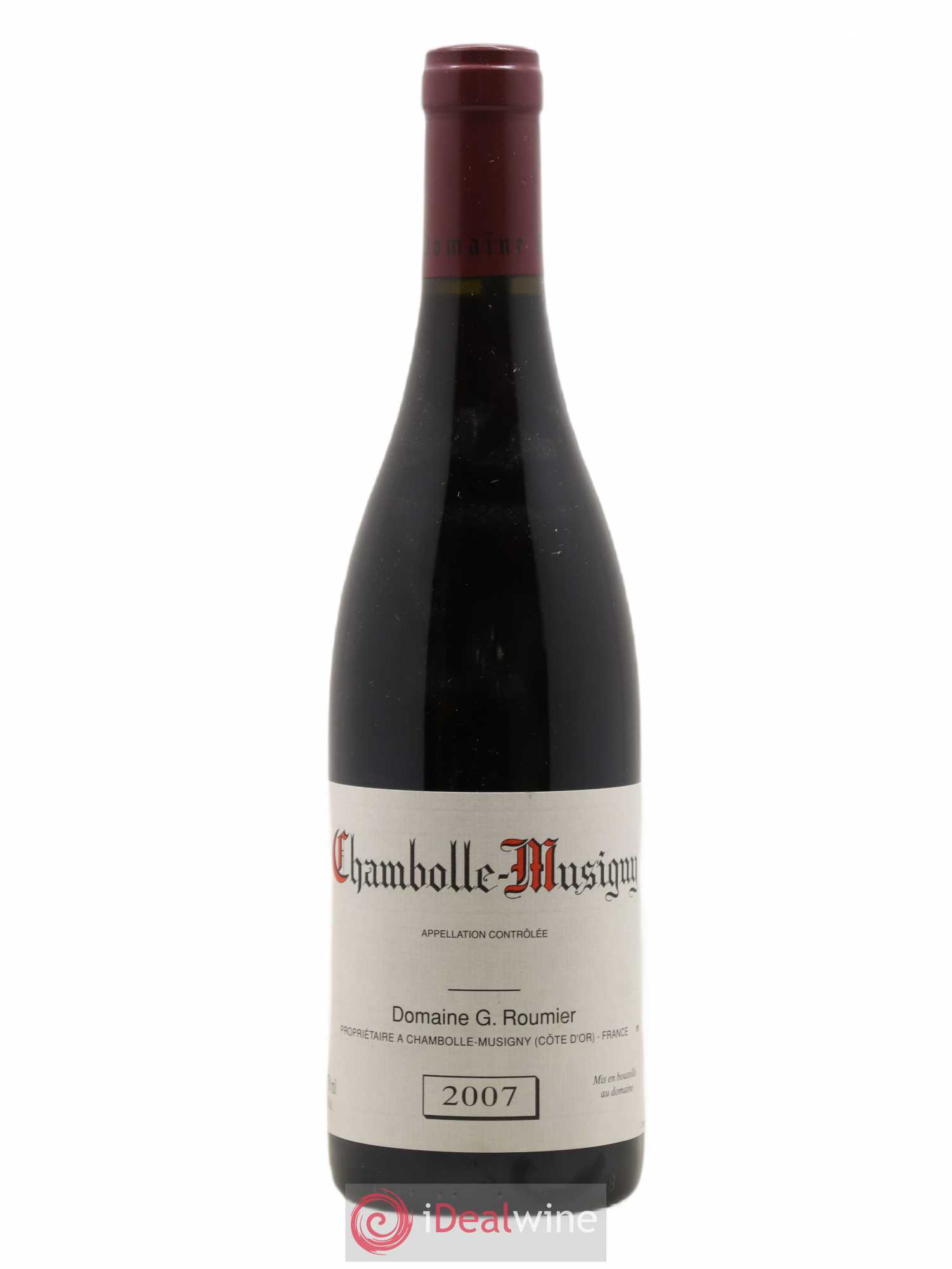 Chambolle-Musigny Georges Roumier (Domaine) 2007 - Posten von 1 Flasche - 0
