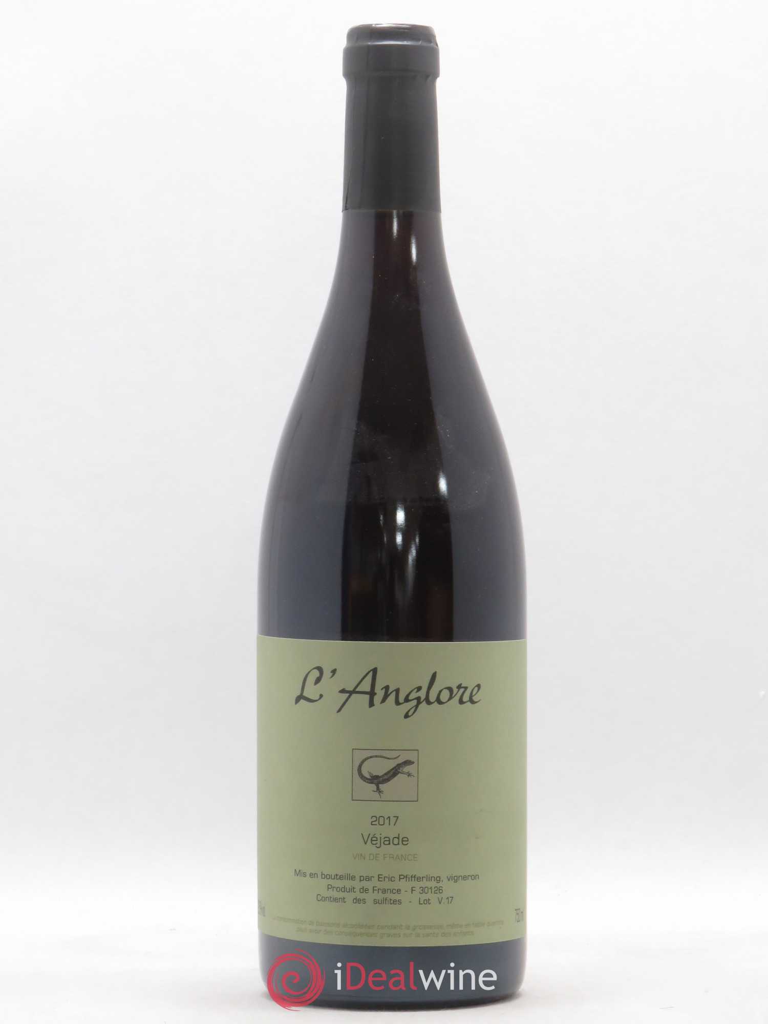 Vin de France Véjade L'Anglore 2017 - Lot de 1 bouteille - 0
