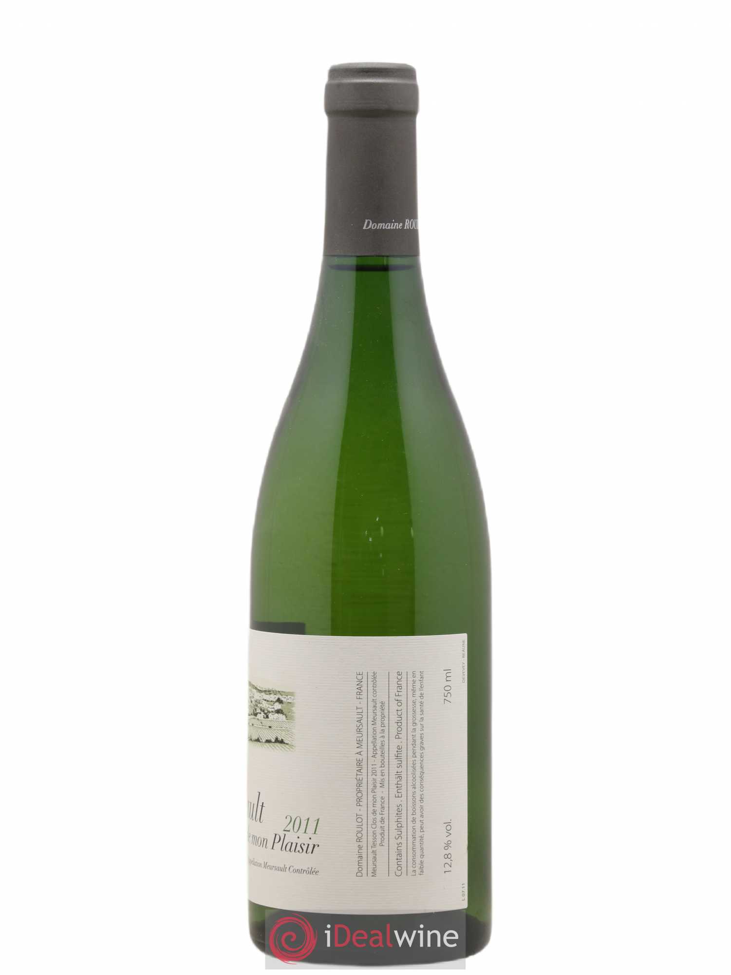 Meursault Les Tessons Clos de Mon plaisir Roulot (Domaine) 2011 - Posten von 1 Flasche - 1
