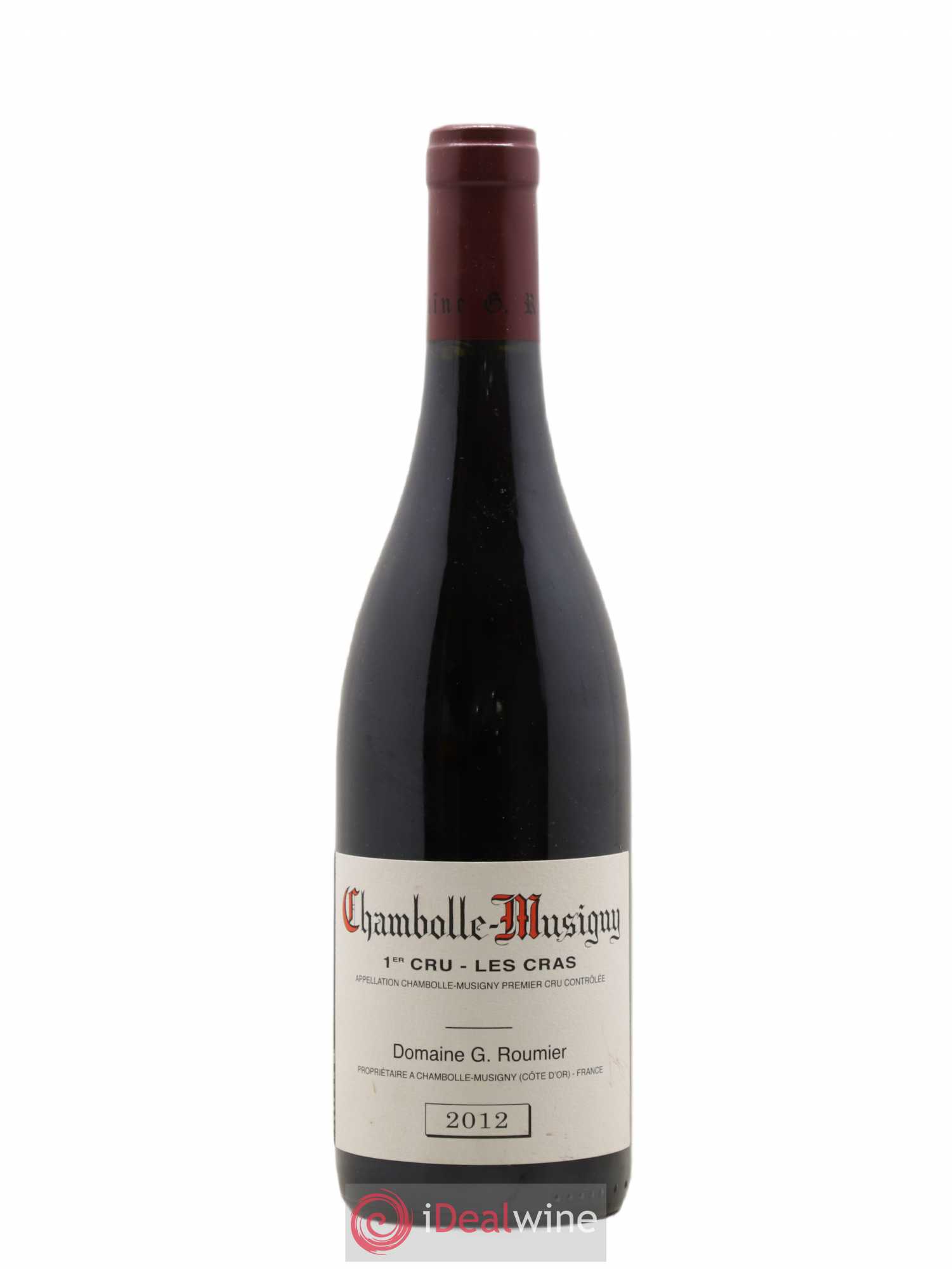 Chambolle-Musigny 1er Cru Les Cras Georges Roumier (Domaine) 2012 - Lot de 1 bouteille - 0