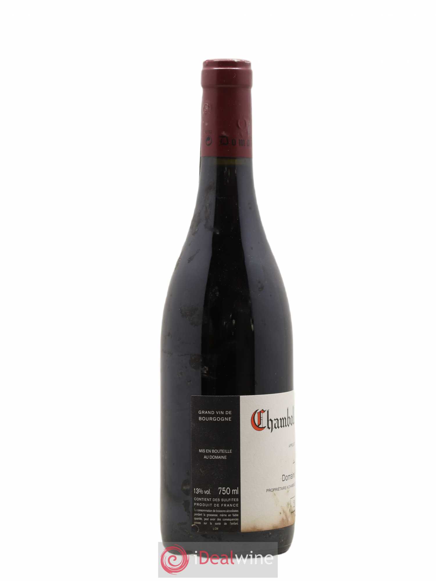 Chambolle-Musigny Georges Roumier (Domaine) 2012 - Lot de 1 bouteille - 1