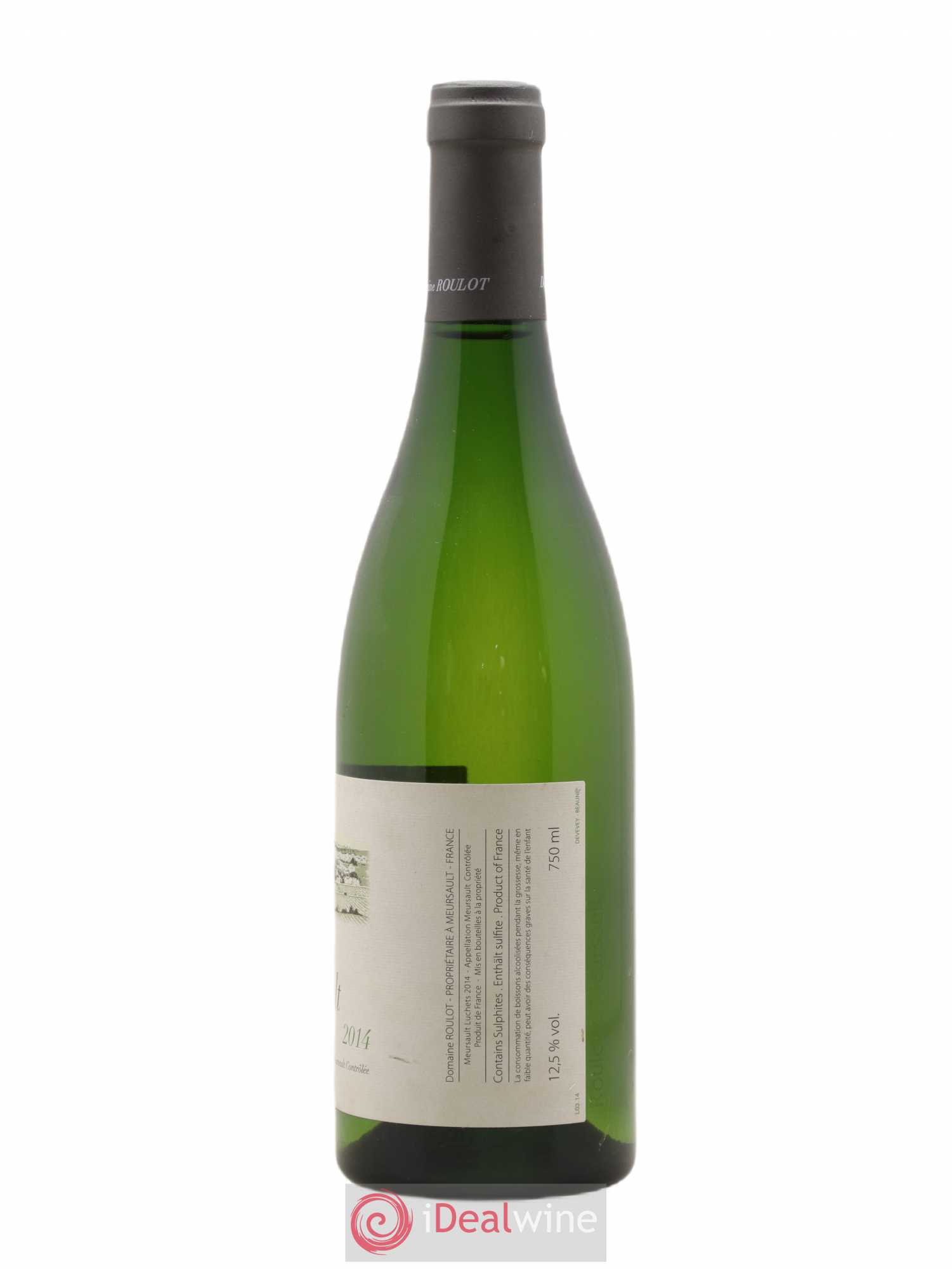Meursault Luchets Roulot (Domaine) 2014 - Lot de 1 bouteille - 1